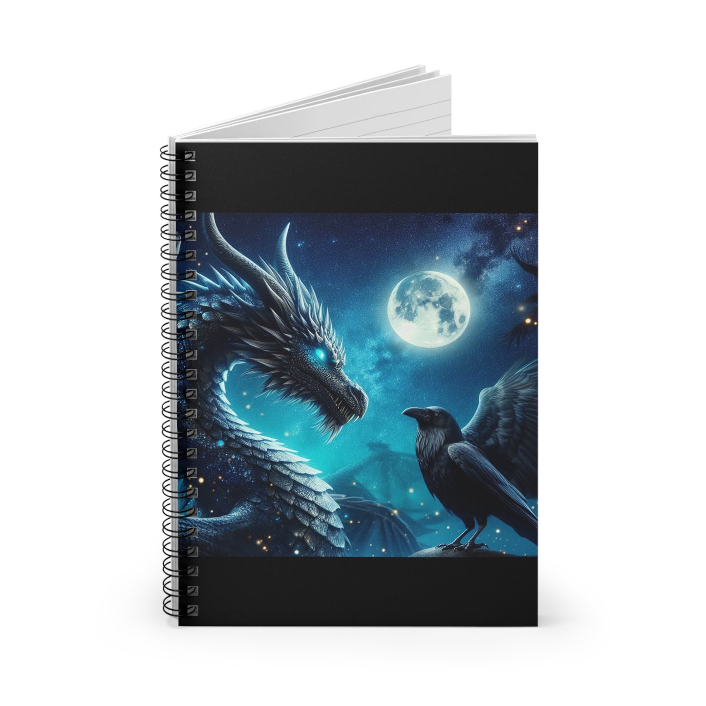 Fantasy Dragon Spiral Notebook - Be Inspired! Make your lists, write your stories, journal your thoughts, meditate on your dreams.