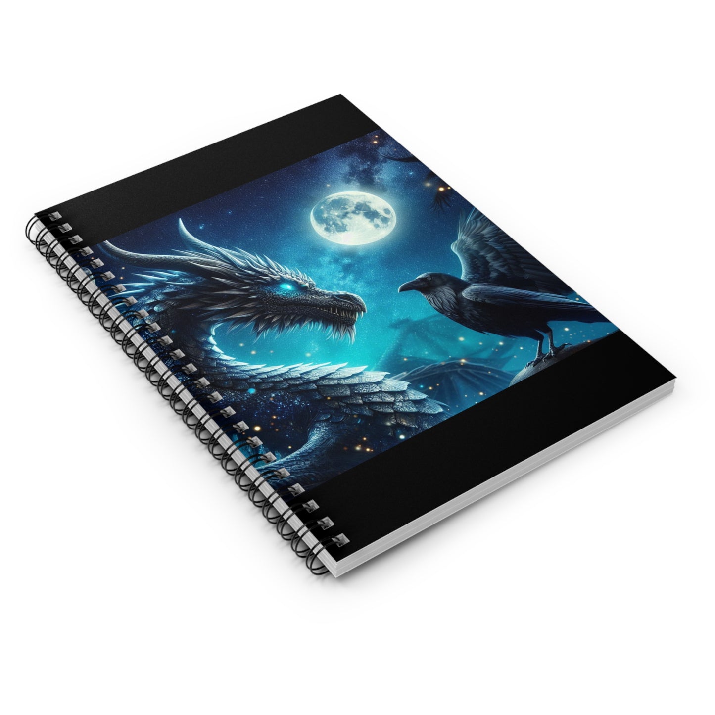 Fantasy Dragon Spiral Notebook - Be Inspired! Make your lists, write your stories, journal your thoughts, meditate on your dreams.