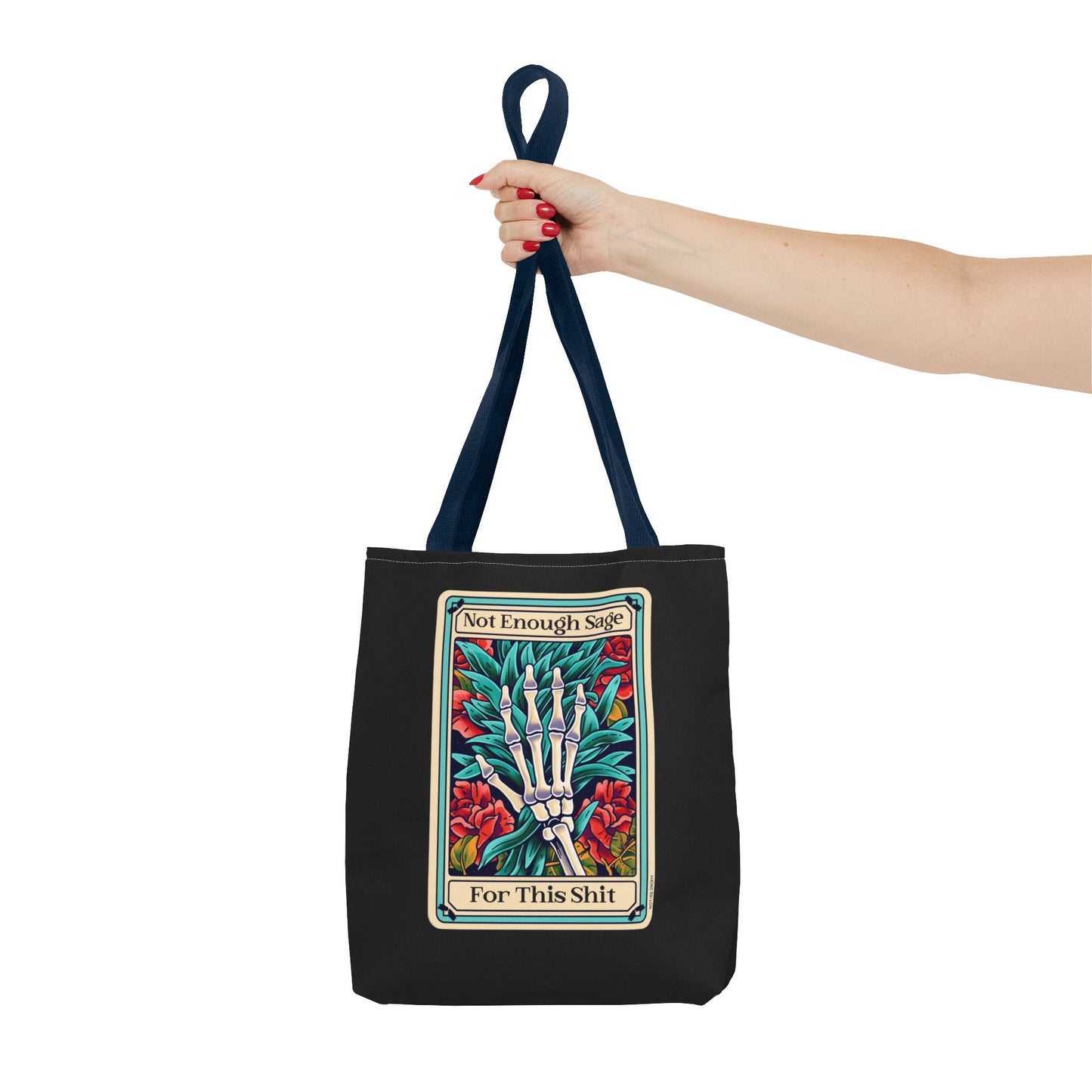 Sage Tarot Tote Bag | Boho Canvas Bag