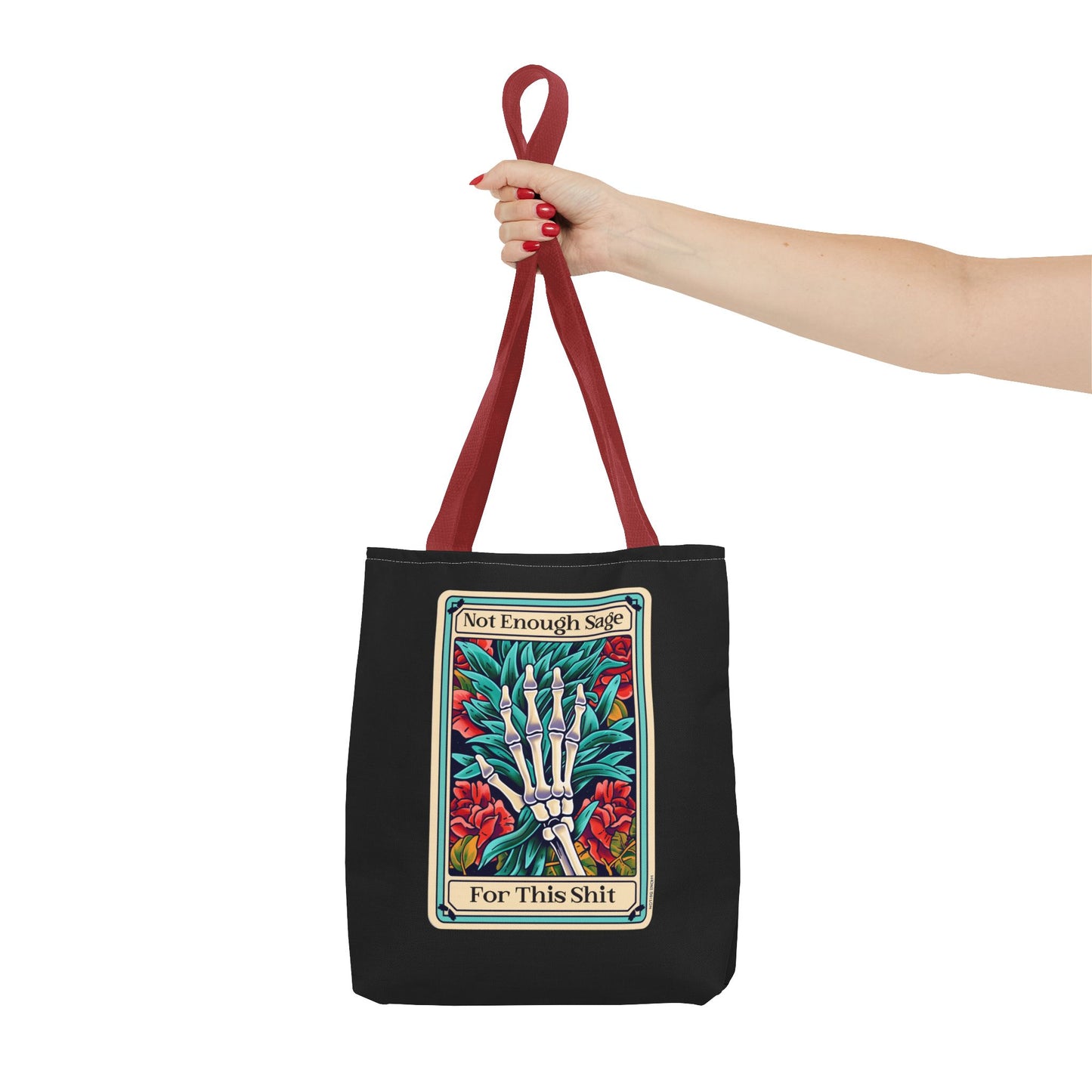Sage Tarot Tote Bag | Boho Canvas Bag