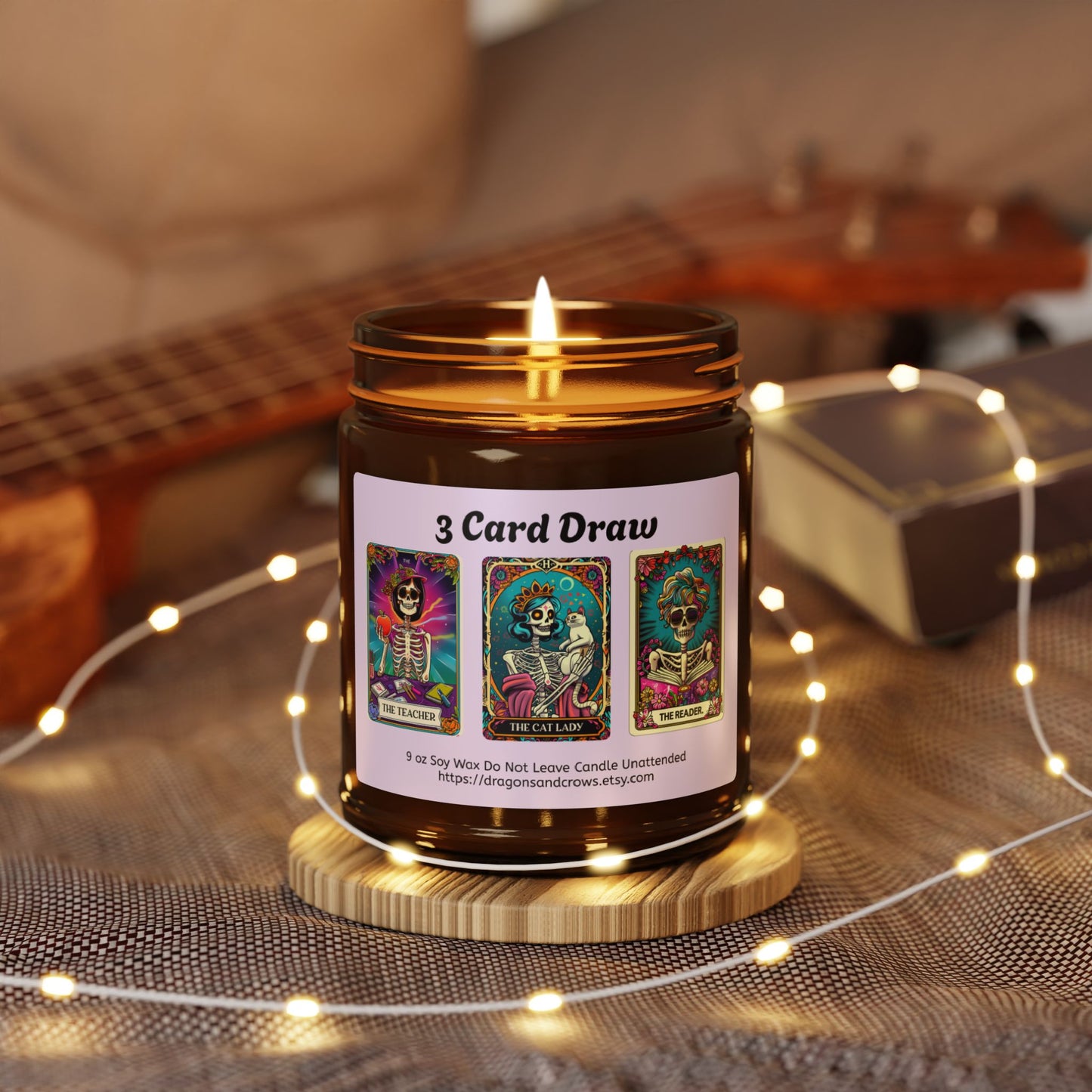 A self-care candle with a sense of humor! Perfect as a gift, or for yourself - you deserve it!