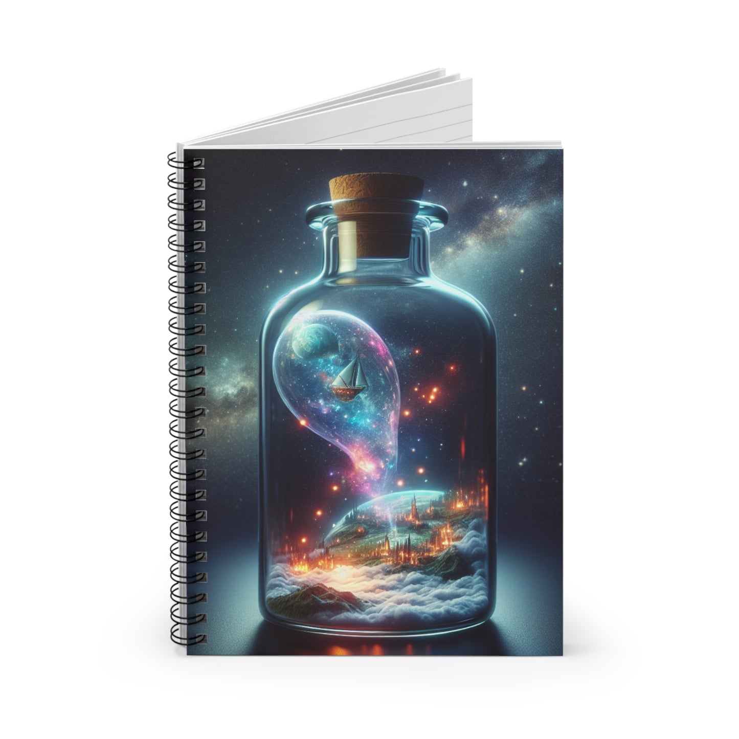 Fantasy Spiral Notebook - Be Inspired! Make your lists, write your stories, journal your thoughts, meditate on your dreams.