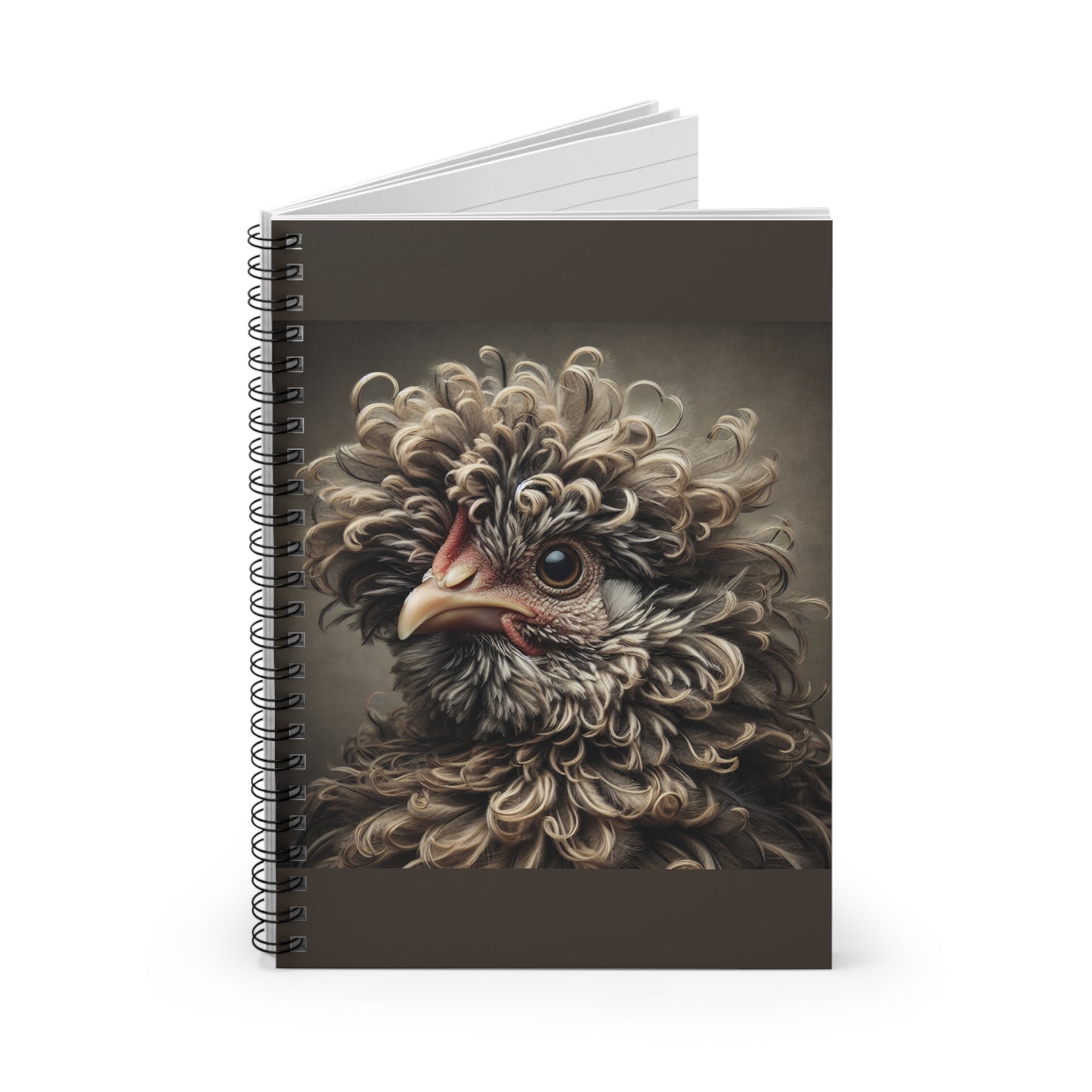 Chicken Spiral Notebook - Be Inspired! Make your lists, write your stories, journal your thoughts, meditate on your dreams.