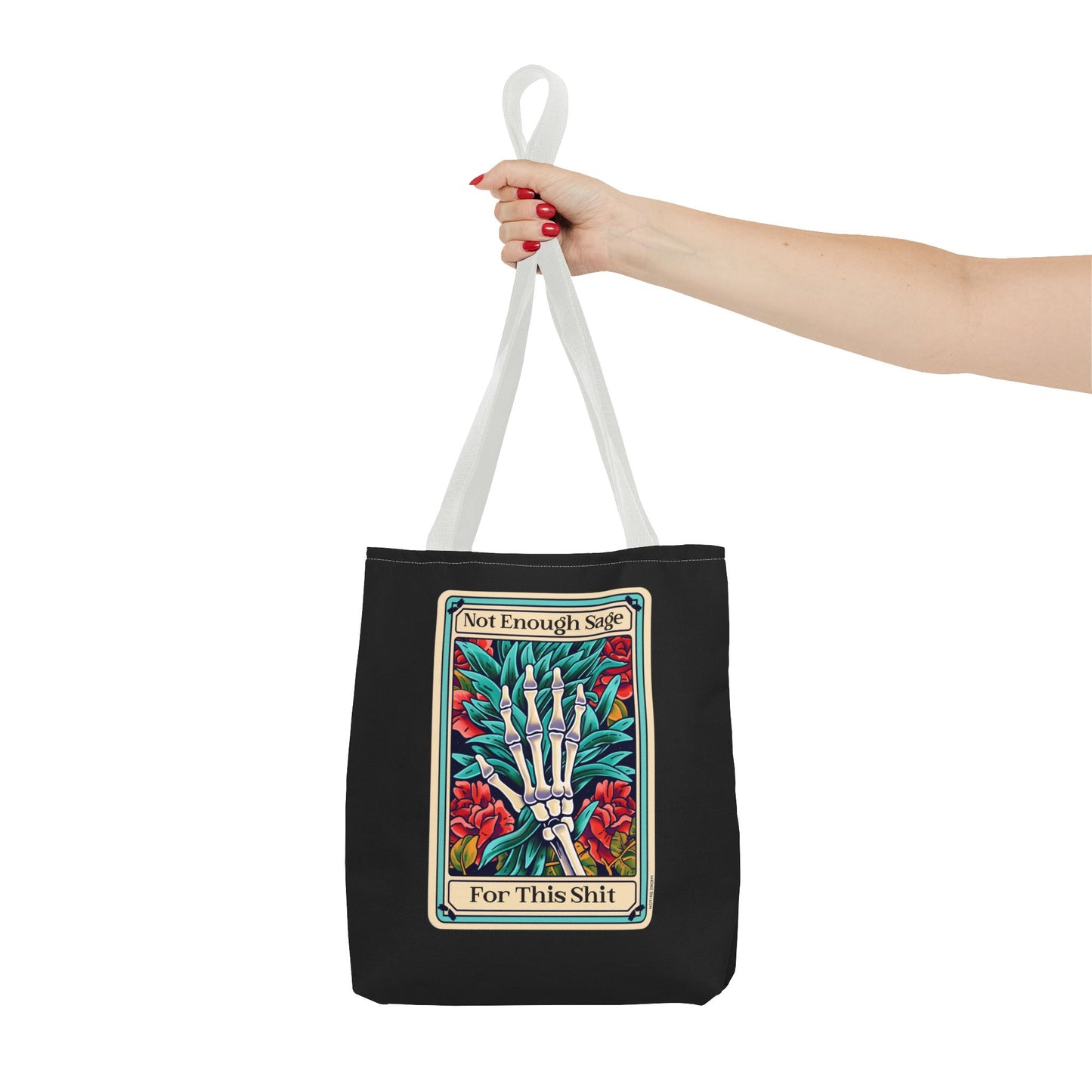 Sage Tarot Tote Bag | Boho Canvas Bag