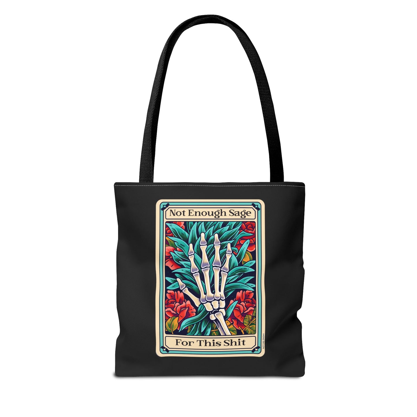 Sage Tarot Tote Bag | Boho Canvas Bag