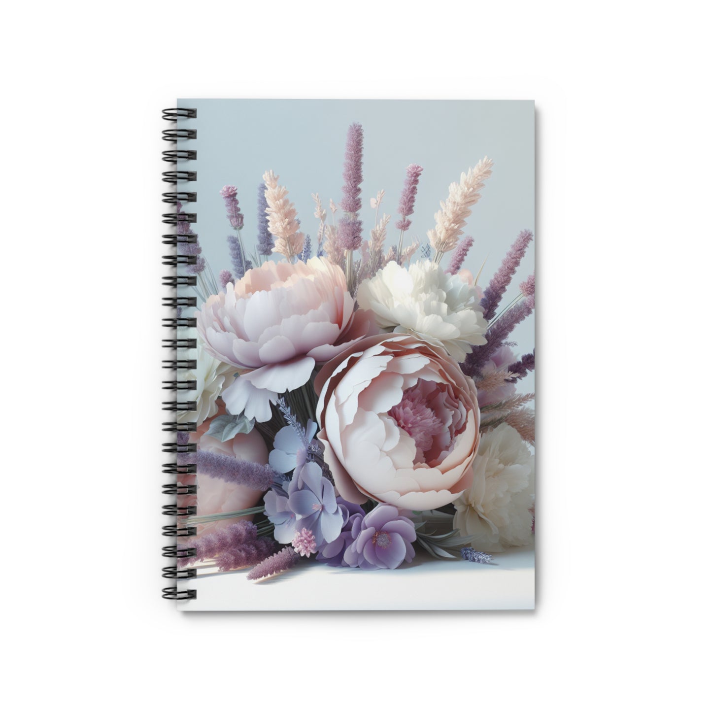 Floral Spiral Notebook - Be Inspired! Make your lists, write your stories, journal your thoughts, meditate on your dreams.