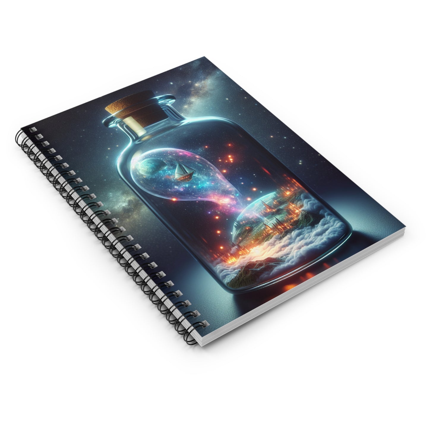 Fantasy Spiral Notebook - Be Inspired! Make your lists, write your stories, journal your thoughts, meditate on your dreams.