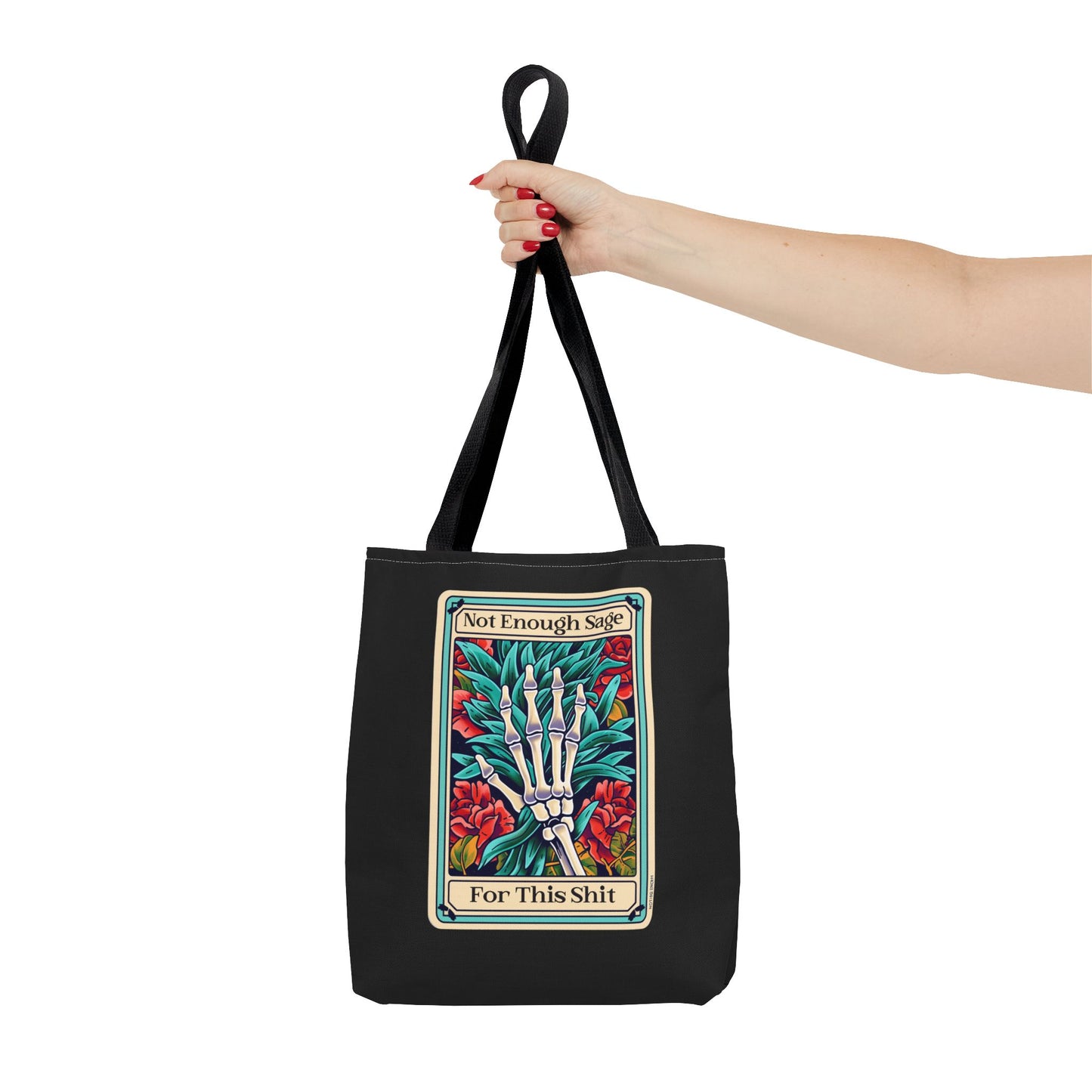 Sage Tarot Tote Bag | Boho Canvas Bag
