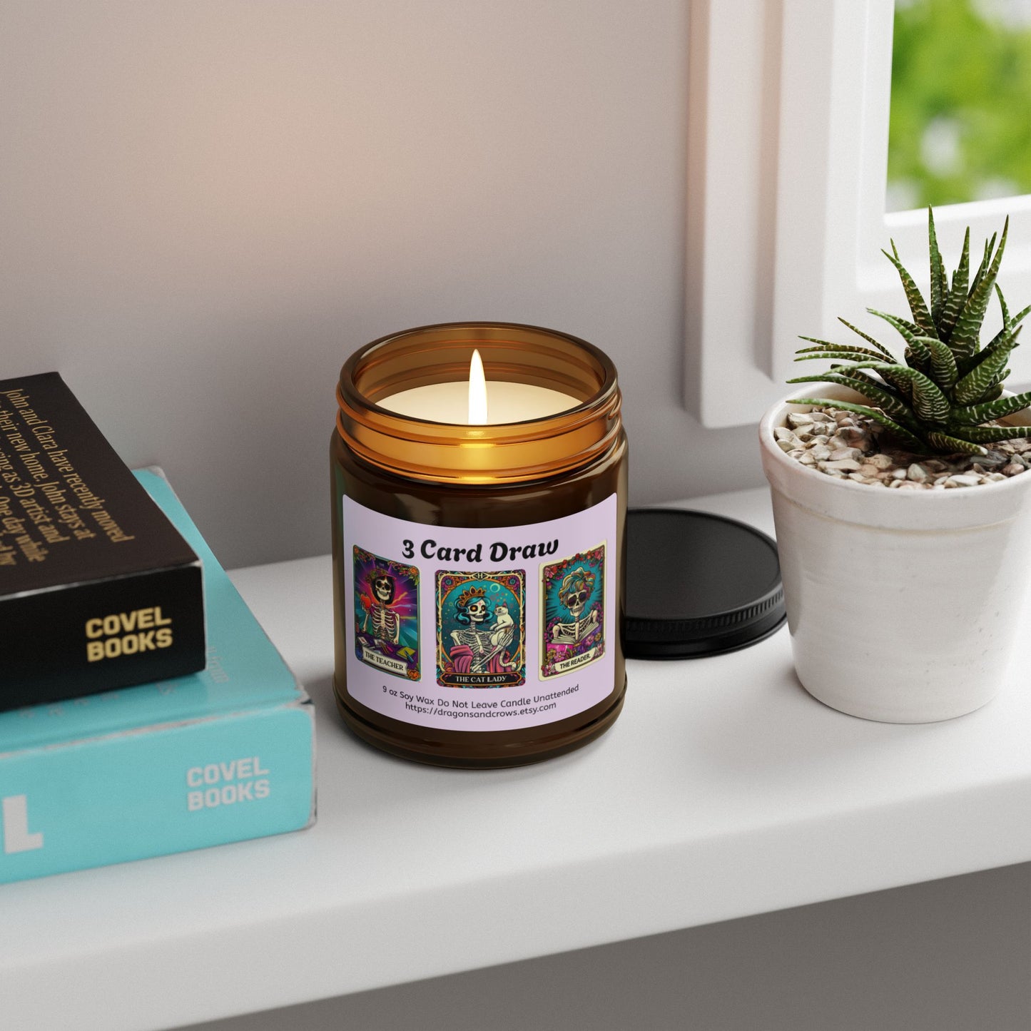 A self-care candle with a sense of humor! Perfect as a gift, or for yourself - you deserve it!