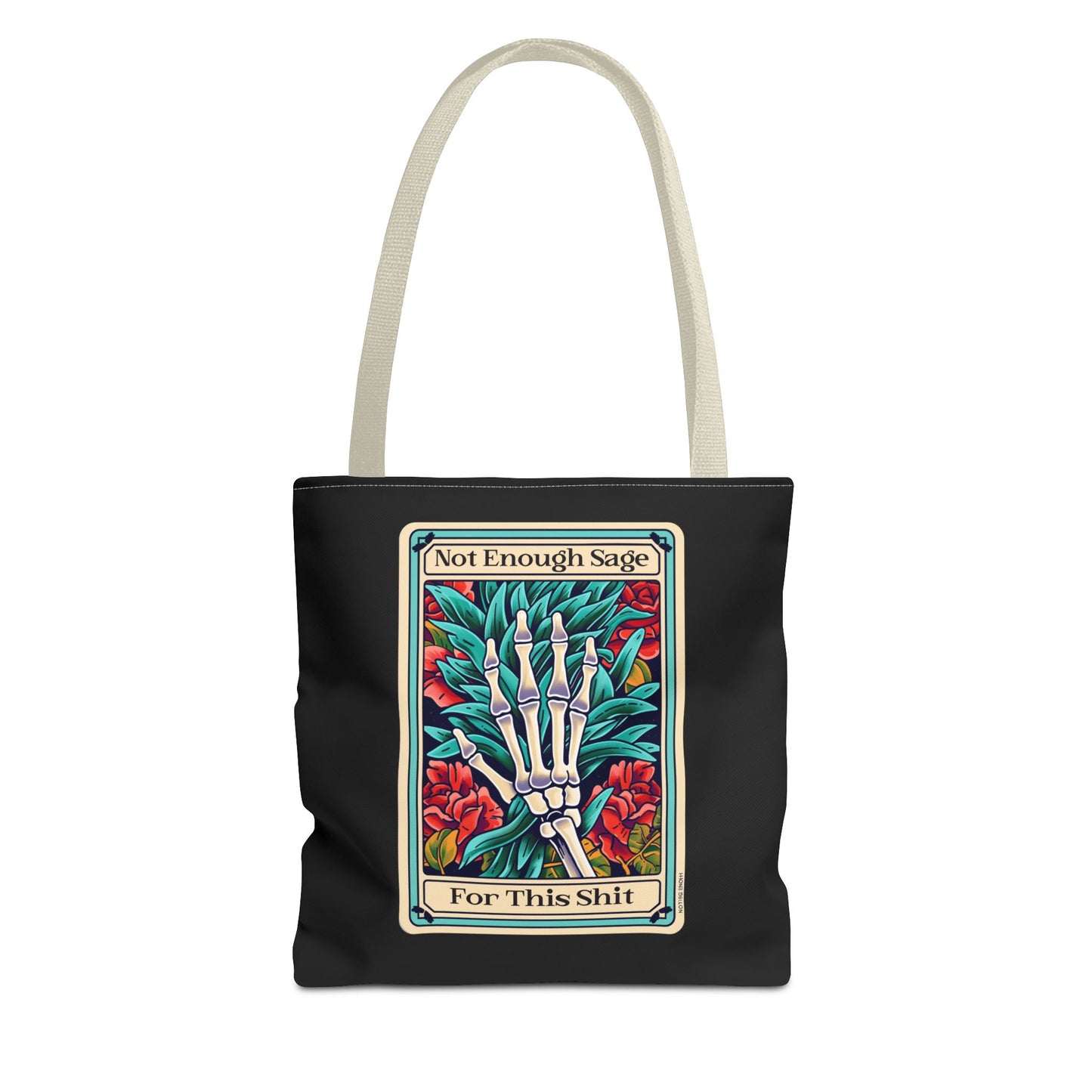 Sage Tarot Tote Bag | Boho Canvas Bag