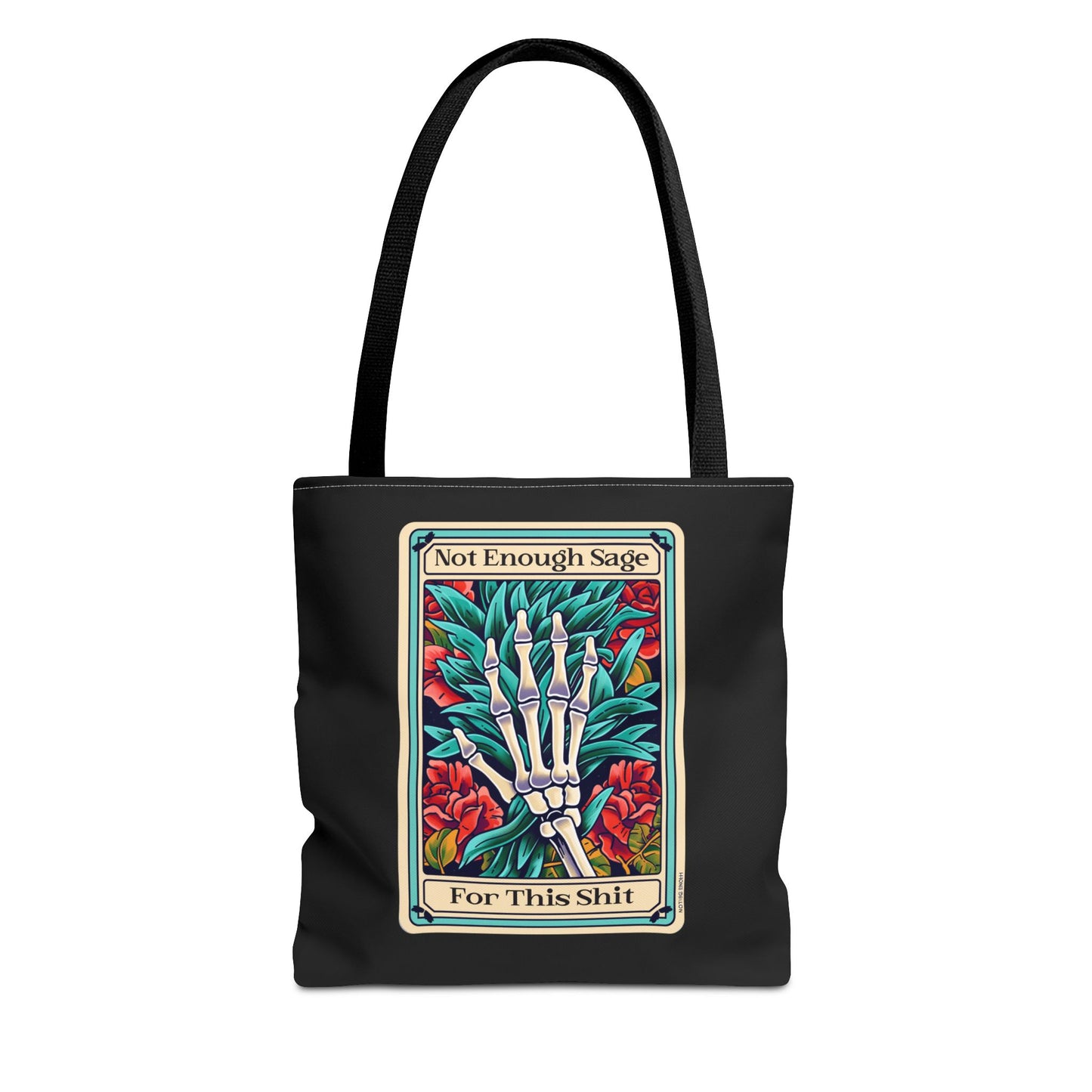 Sage Tarot Tote Bag | Boho Canvas Bag