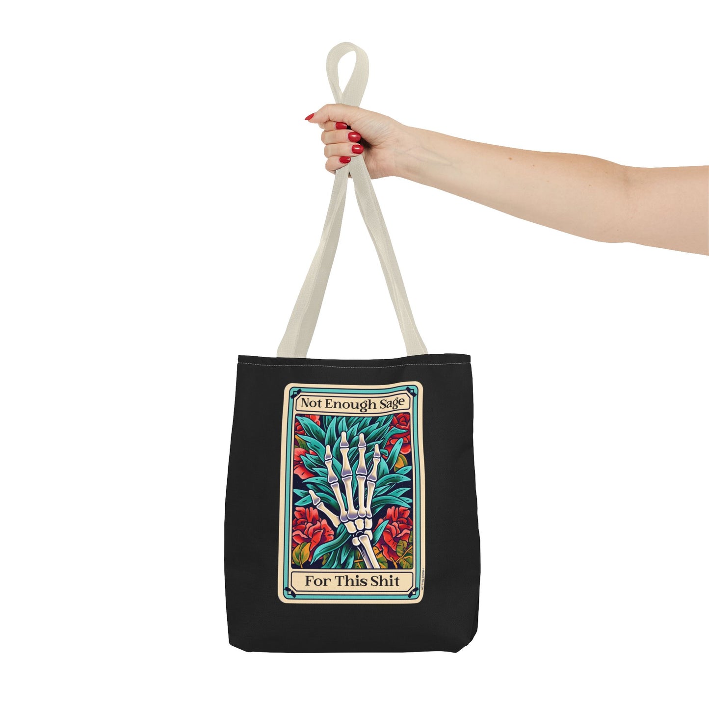 Sage Tarot Tote Bag | Boho Canvas Bag