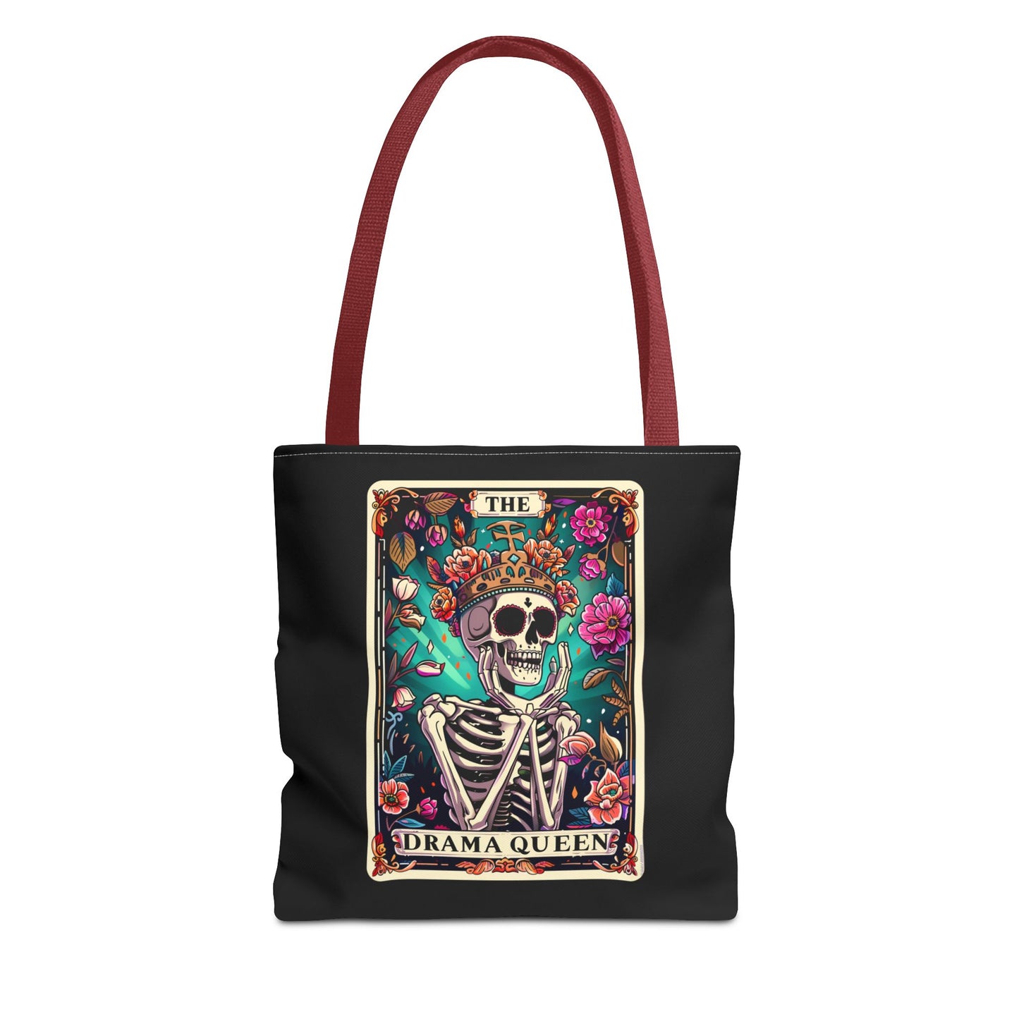 Drama Queen Tarot Tote Bag | Boho Canvas Bag