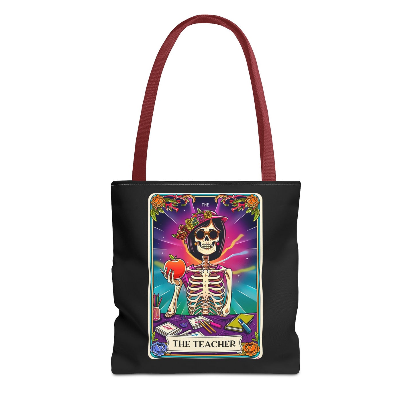 Teacher Tarot Tote Bag | Boho Canvas Bag