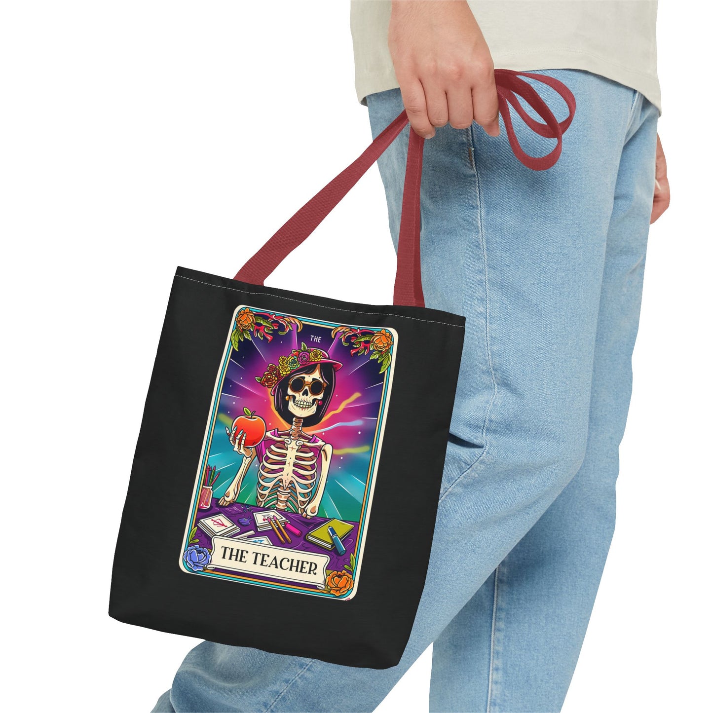 Teacher Tarot Tote Bag | Boho Canvas Bag