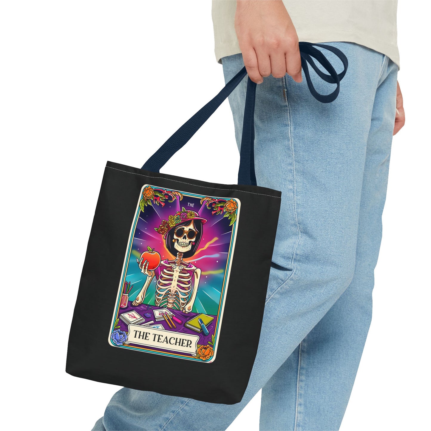 Teacher Tarot Tote Bag | Boho Canvas Bag