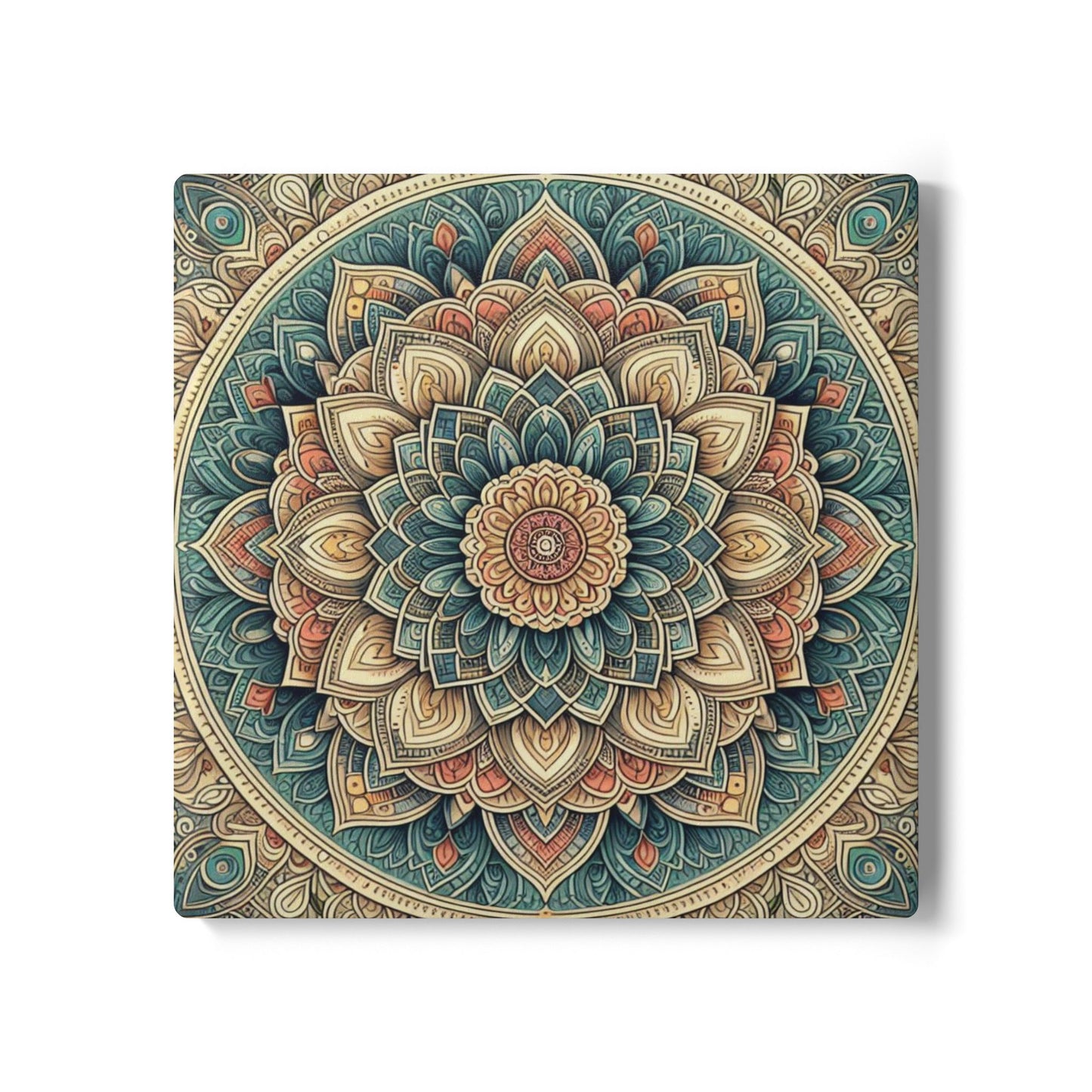 Mandala Ceramic Coaster
