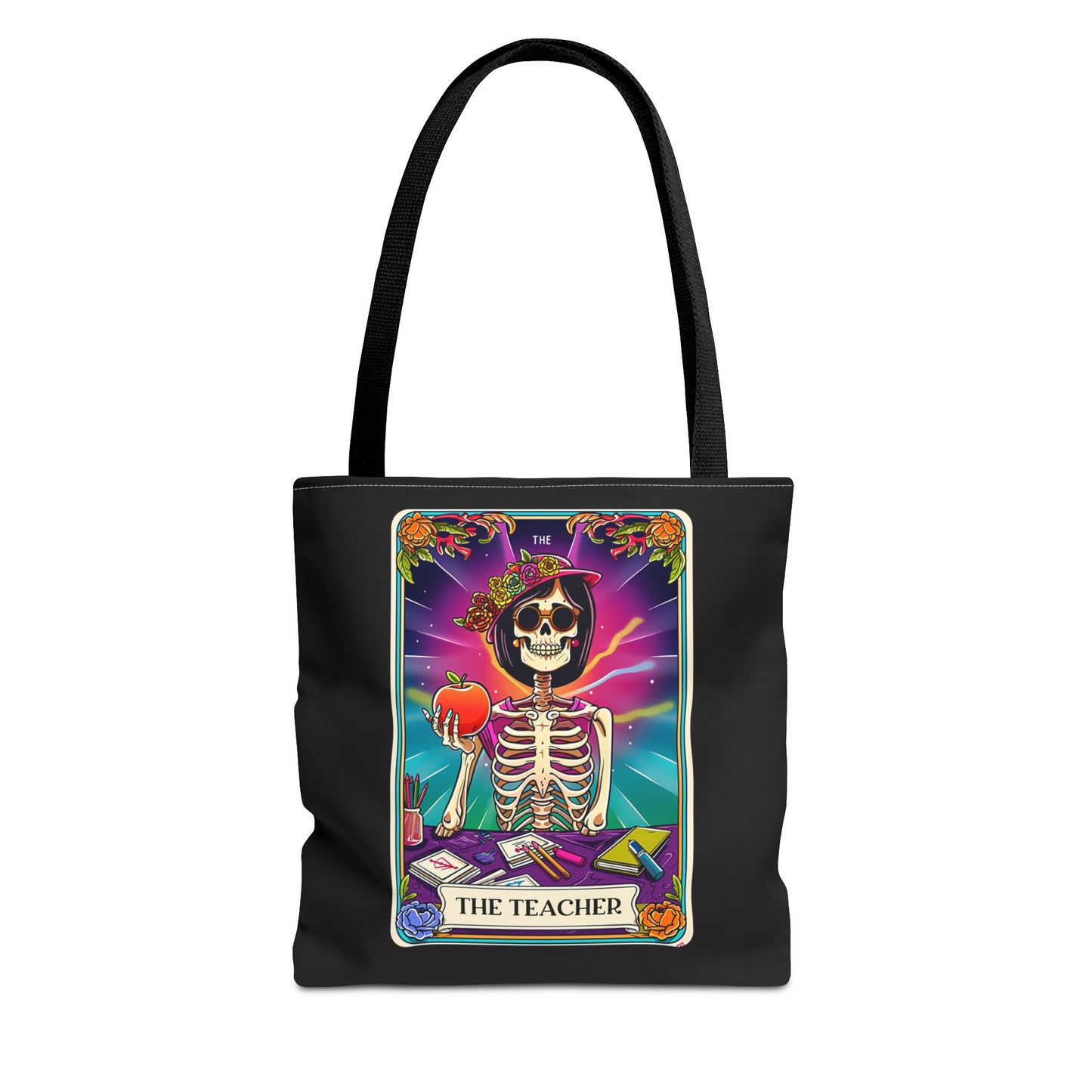 Teacher Tarot Tote Bag | Boho Canvas Bag