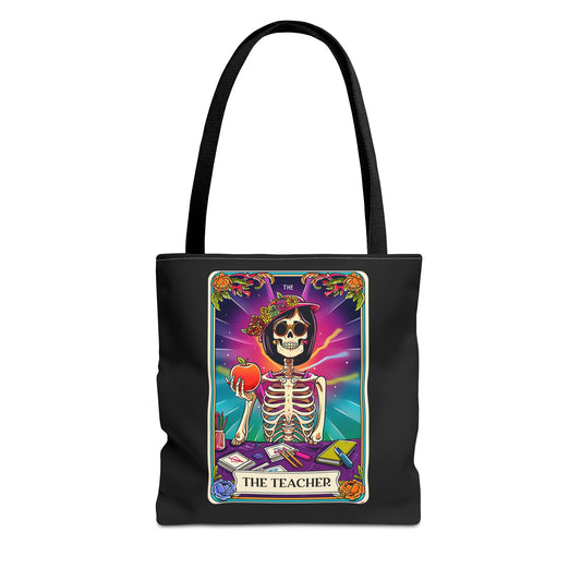Teacher Tarot Tote Bag | Boho Canvas Bag