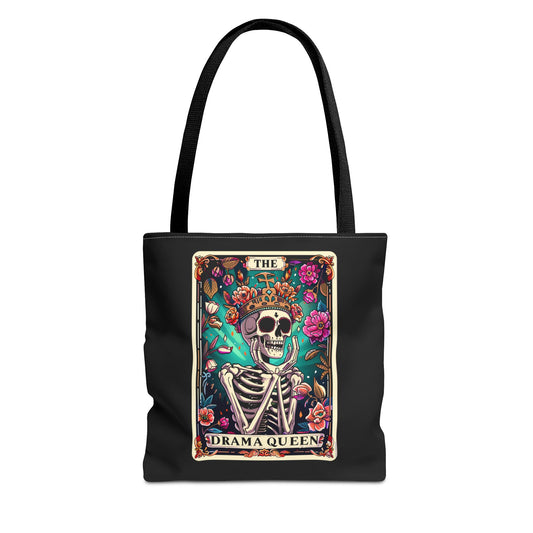 Drama Queen Tarot Tote Bag | Boho Canvas Bag