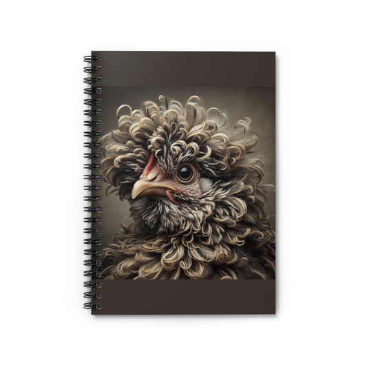 Chicken Spiral Notebook - Be Inspired! Make your lists, write your stories, journal your thoughts, meditate on your dreams.