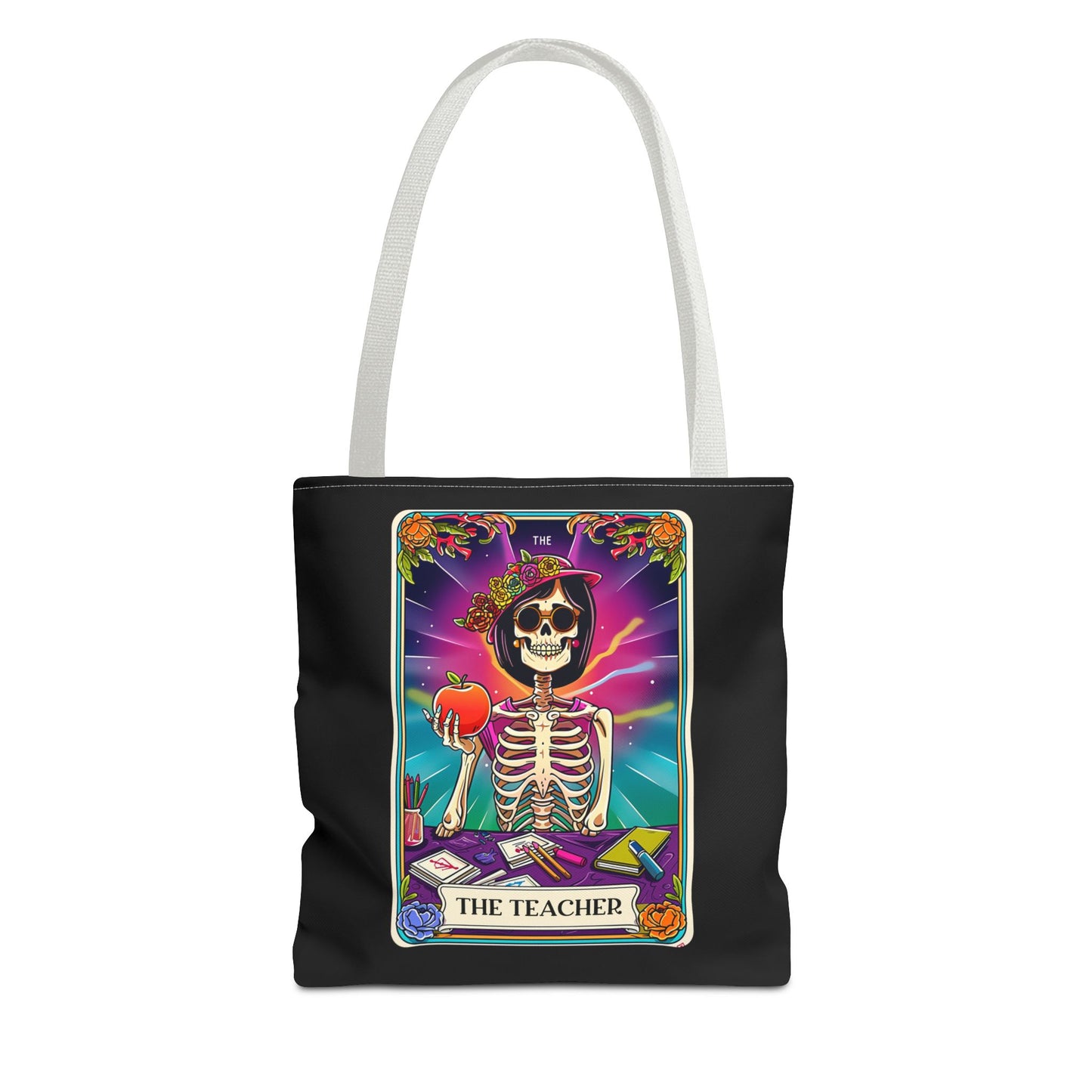 Teacher Tarot Tote Bag | Boho Canvas Bag