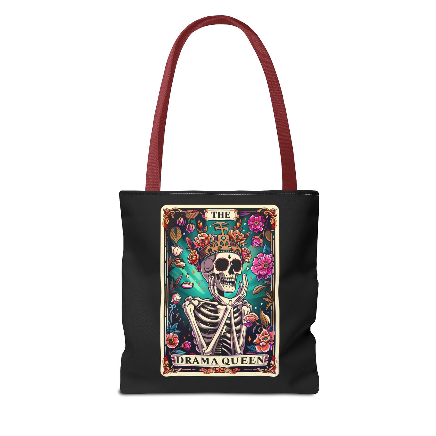 Drama Queen Tarot Tote Bag | Boho Canvas Bag