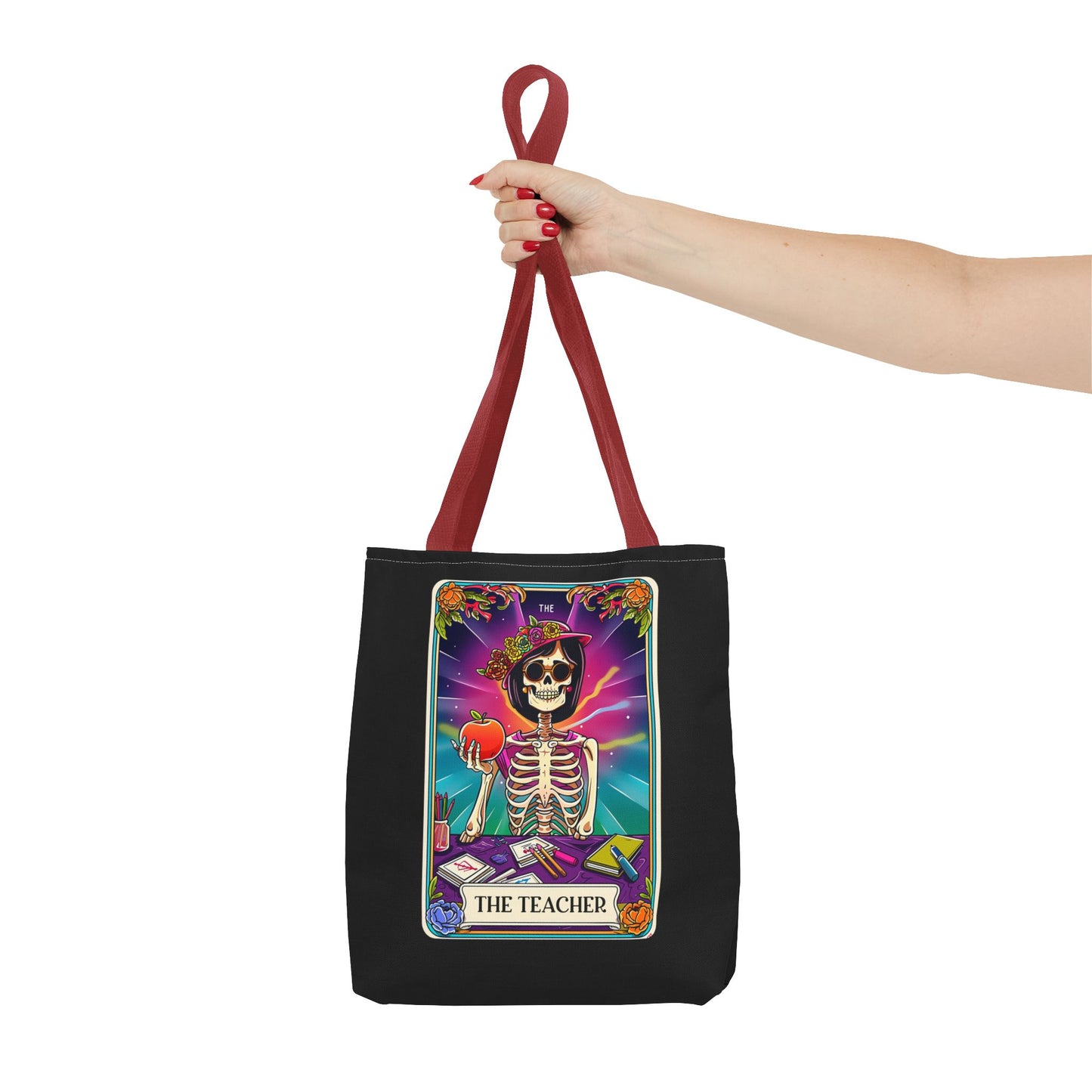 Teacher Tarot Tote Bag | Boho Canvas Bag
