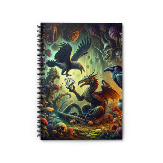 Fantasy Dragon Spiral Notebook - Be Inspired! Make your lists, write your stories, journal your thoughts, meditate on your dreams.