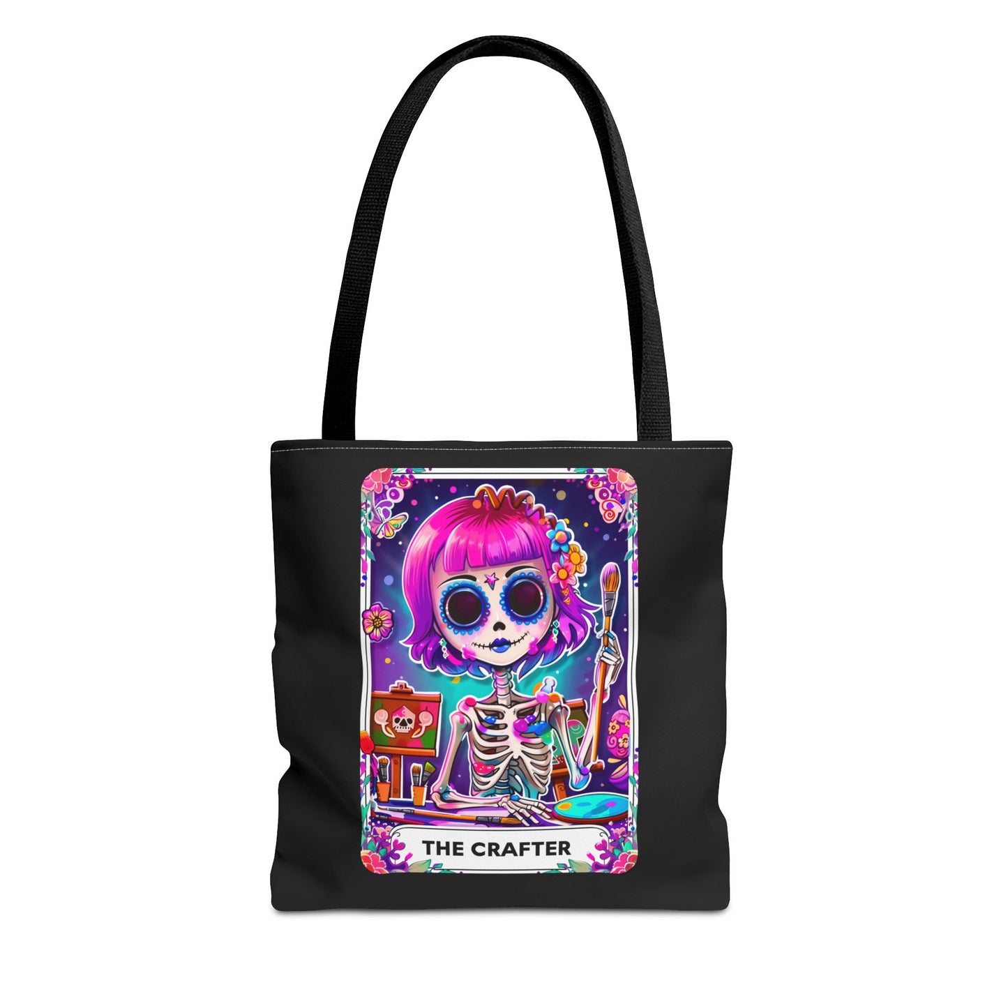 The Crafter Tarot Tote Bag | Boho Canvas Bag