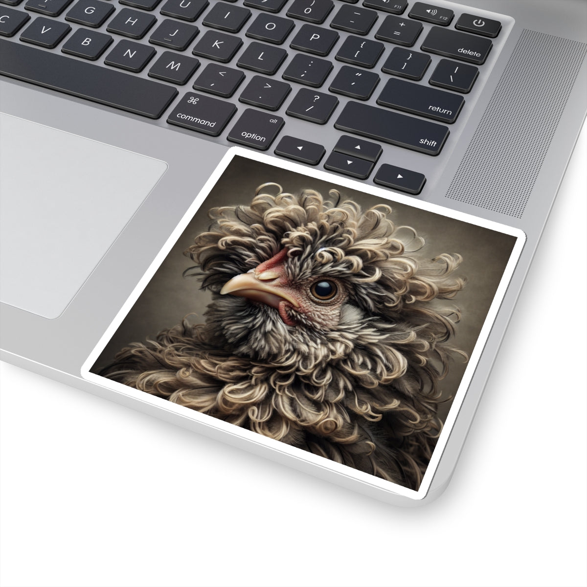 Charming Chicken Kiss-Cut Stickers | Quirky Laptop Decor, Gift for Chicken Lovers, Unique Wall Art, Fun Journal Sticker