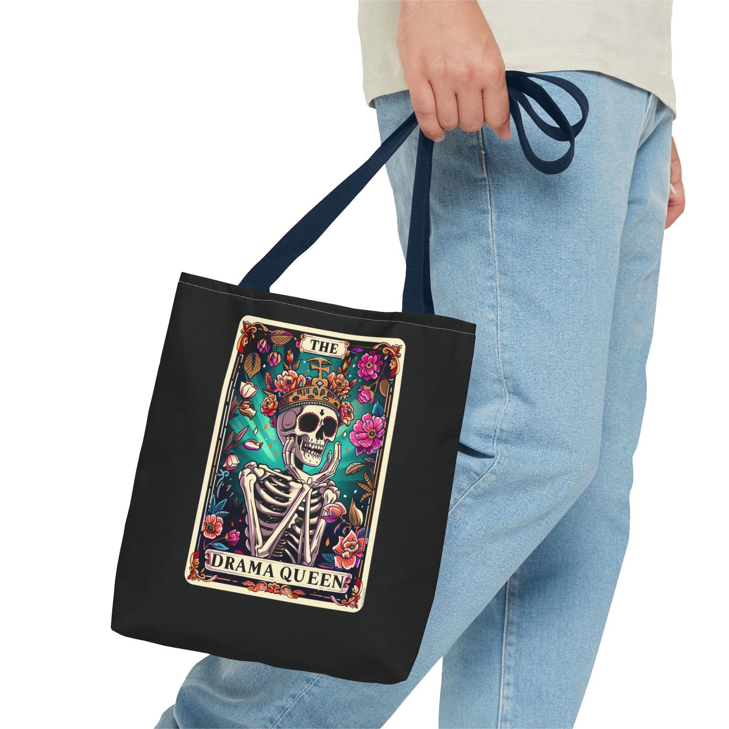 Drama Queen Tarot Tote Bag | Boho Canvas Bag