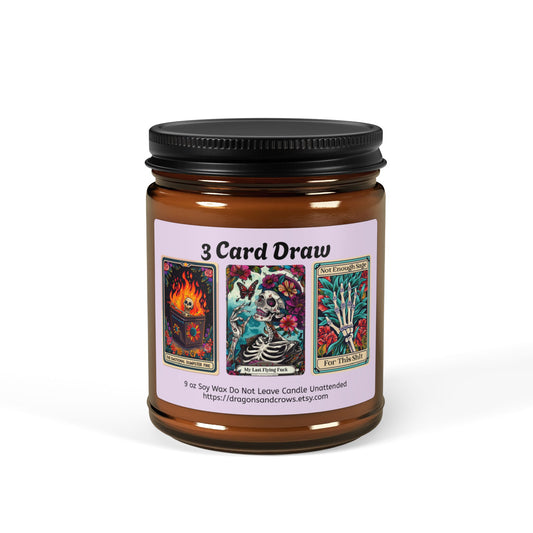 Scented Soy Candle - A self-care candle with a sense of humor! Perfect as a gift, or for yourself - you deserve it!