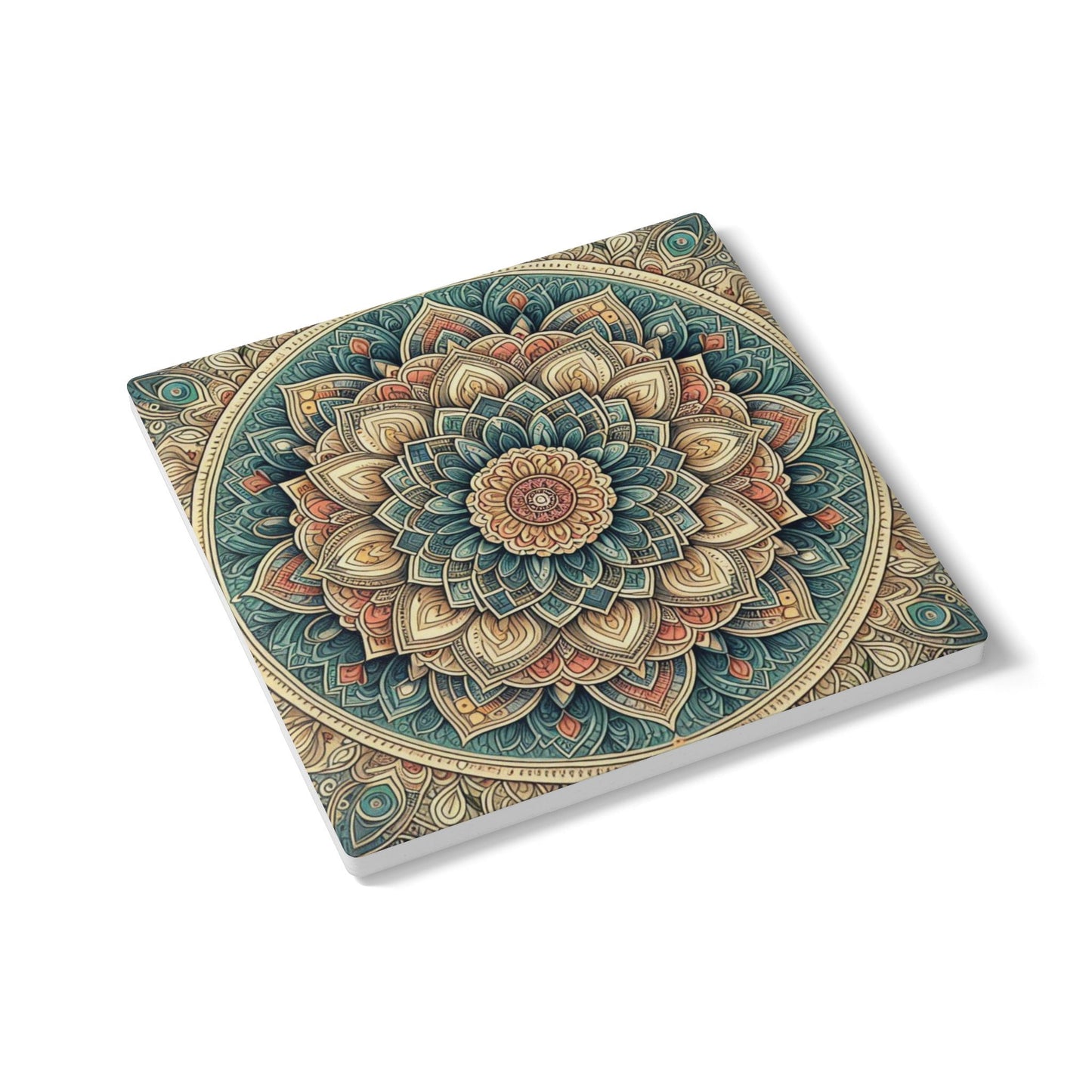 Mandala Ceramic Coaster