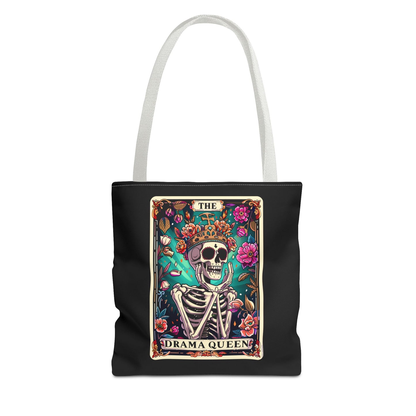 Drama Queen Tarot Tote Bag | Boho Canvas Bag