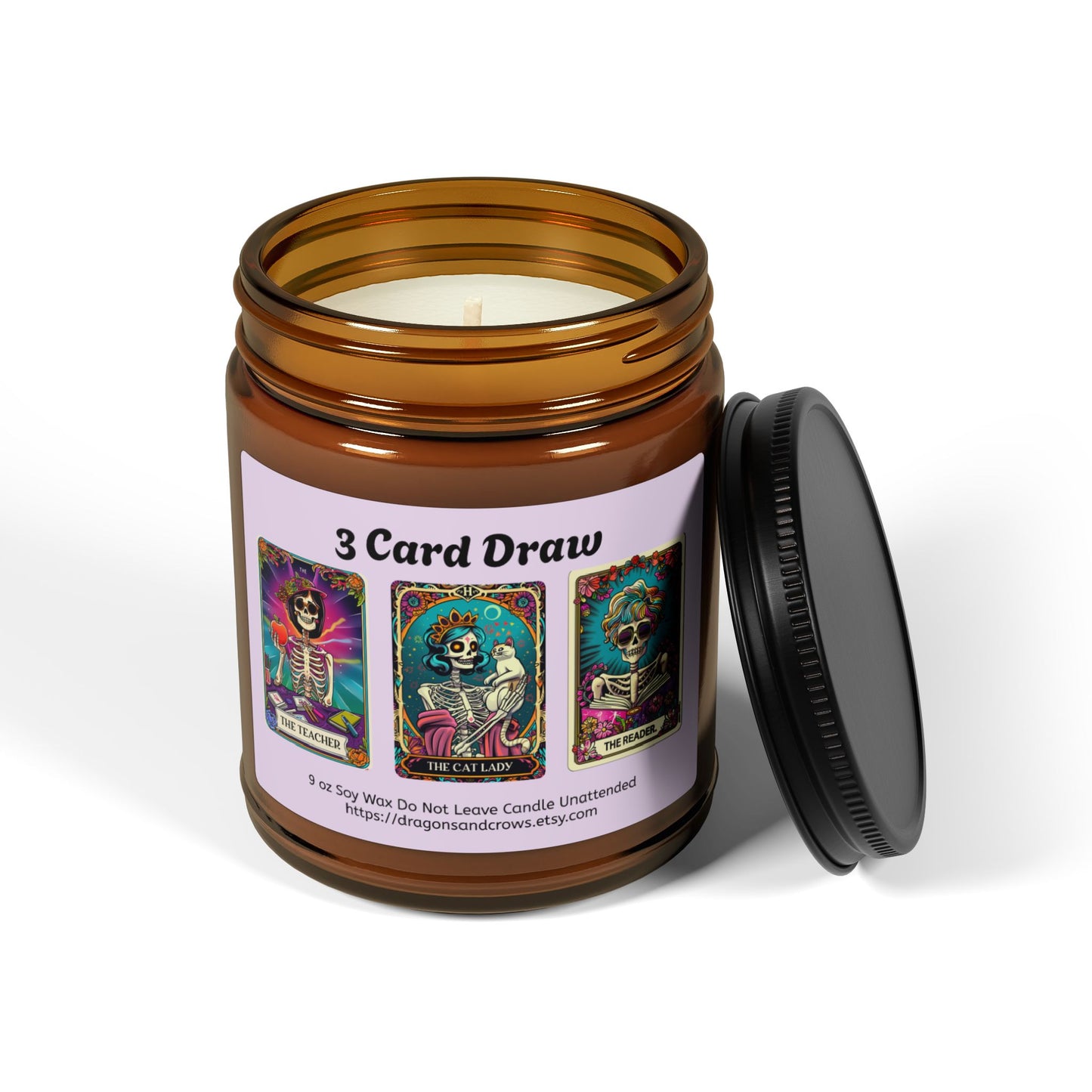 A self-care candle with a sense of humor! Perfect as a gift, or for yourself - you deserve it!