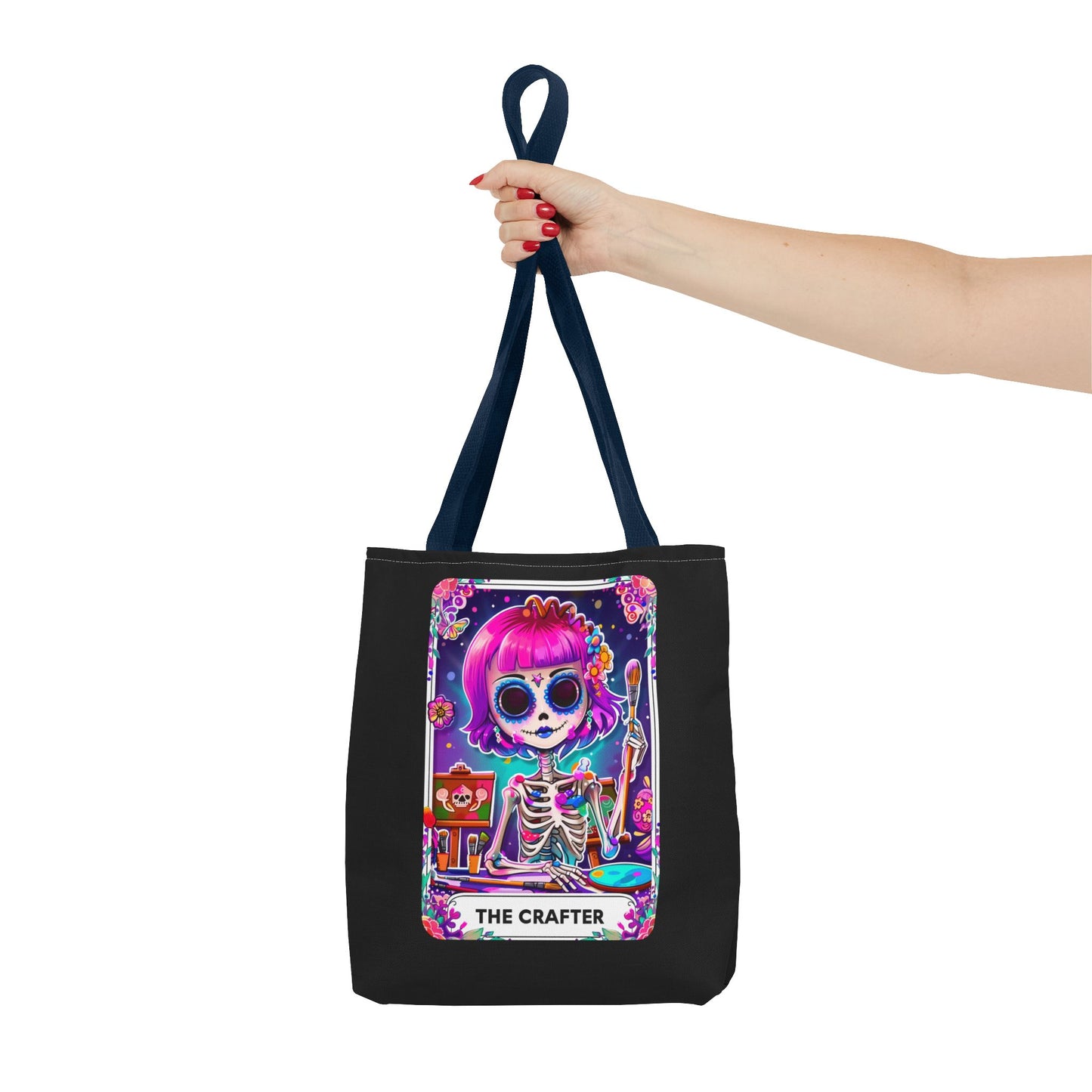 The Crafter Tarot Tote Bag | Boho Canvas Bag