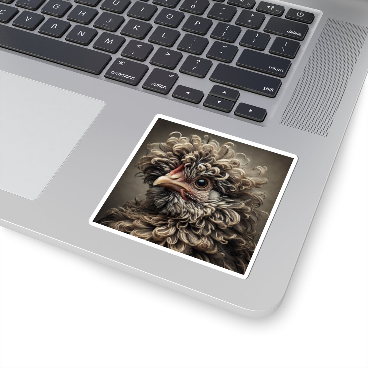 Charming Chicken Kiss-Cut Stickers | Quirky Laptop Decor, Gift for Chicken Lovers, Unique Wall Art, Fun Journal Sticker
