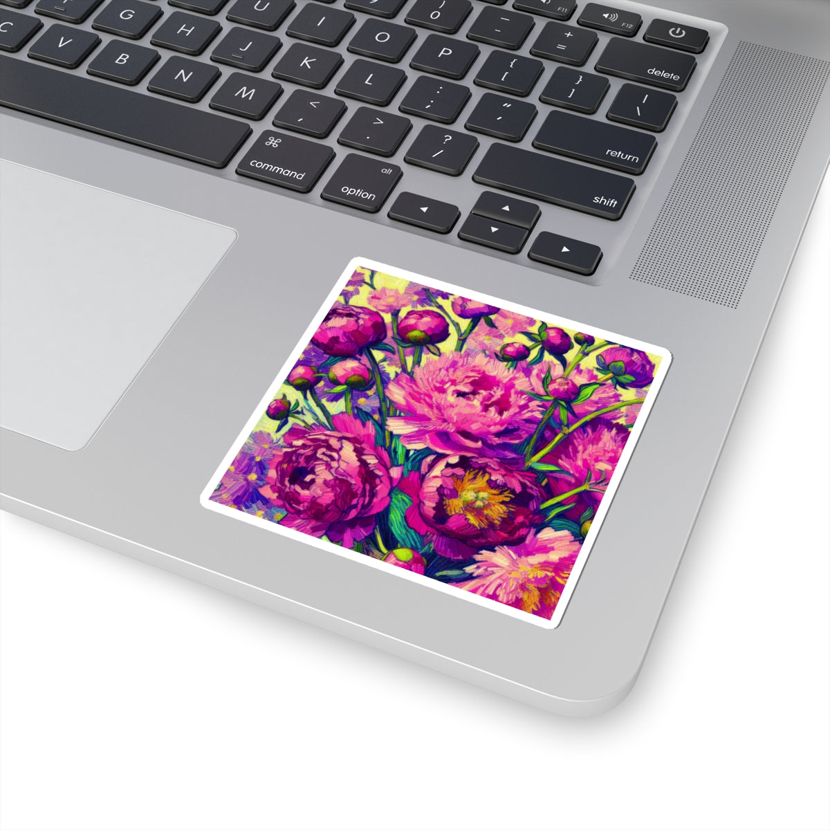 Floral Kiss-Cut Stickers - Elegant Flower Art for Journals, Laptops, Gifts, Scrapbooking, Home Decor