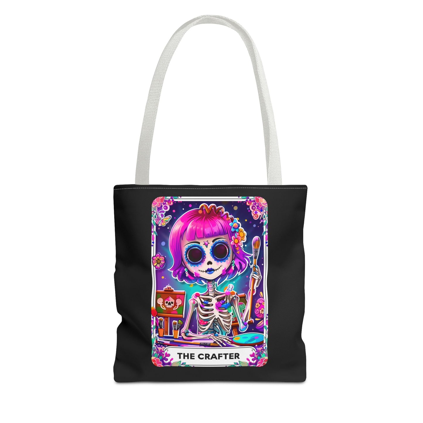 The Crafter Tarot Tote Bag | Boho Canvas Bag