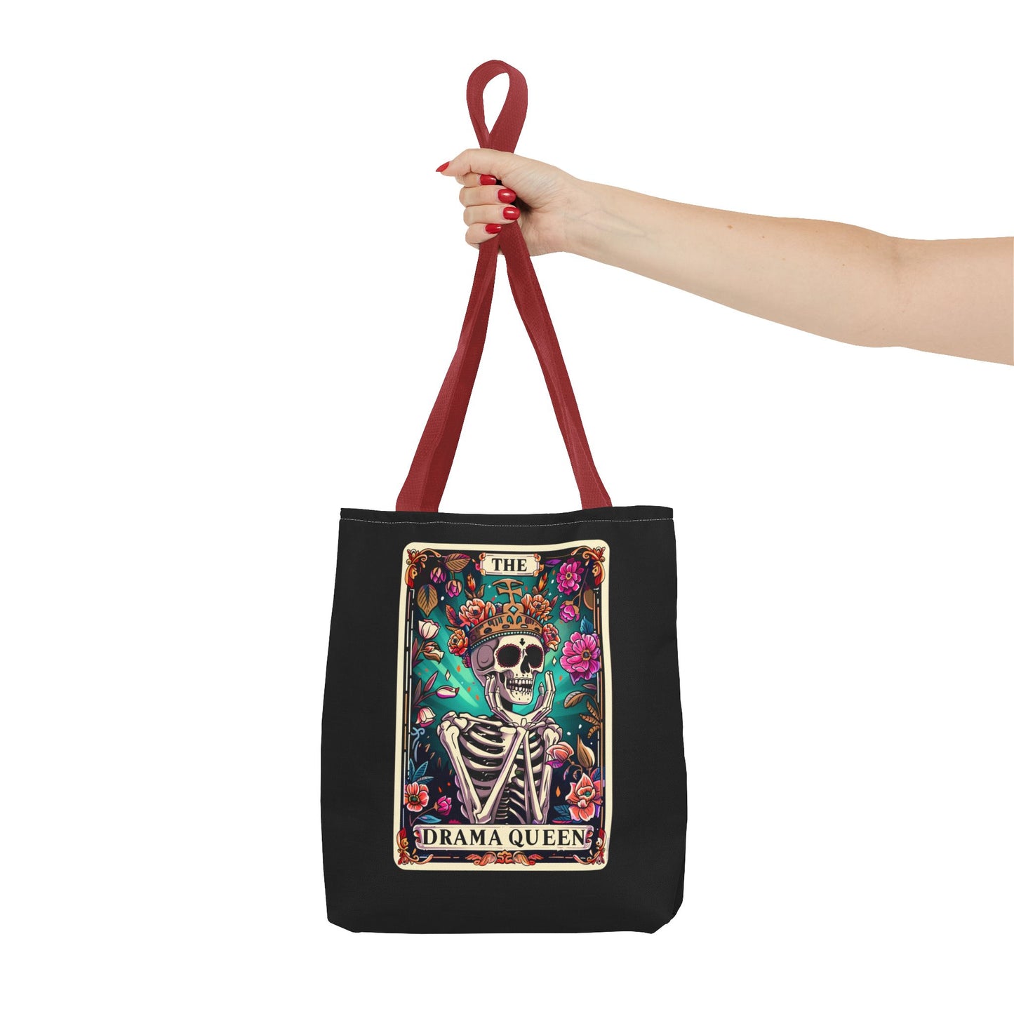 Drama Queen Tarot Tote Bag | Boho Canvas Bag