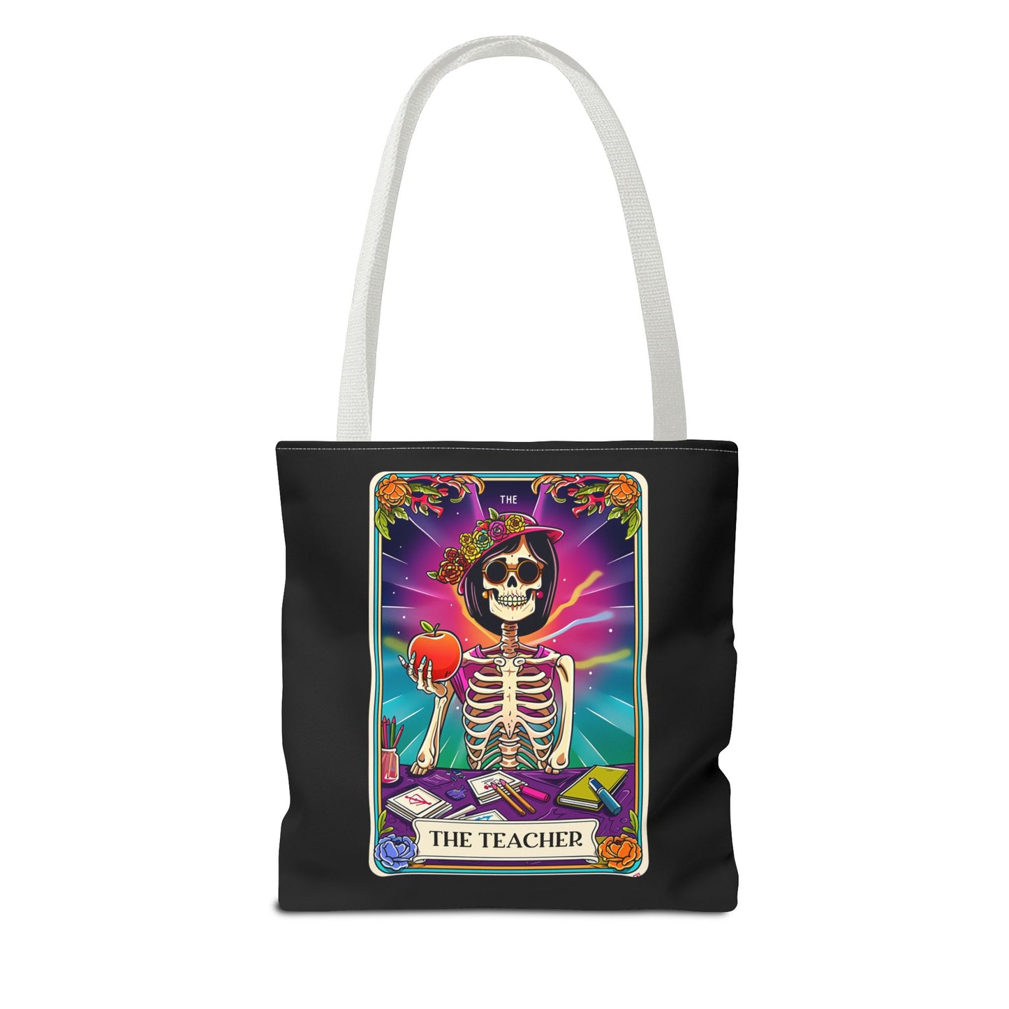 Teacher Tarot Tote Bag | Boho Canvas Bag