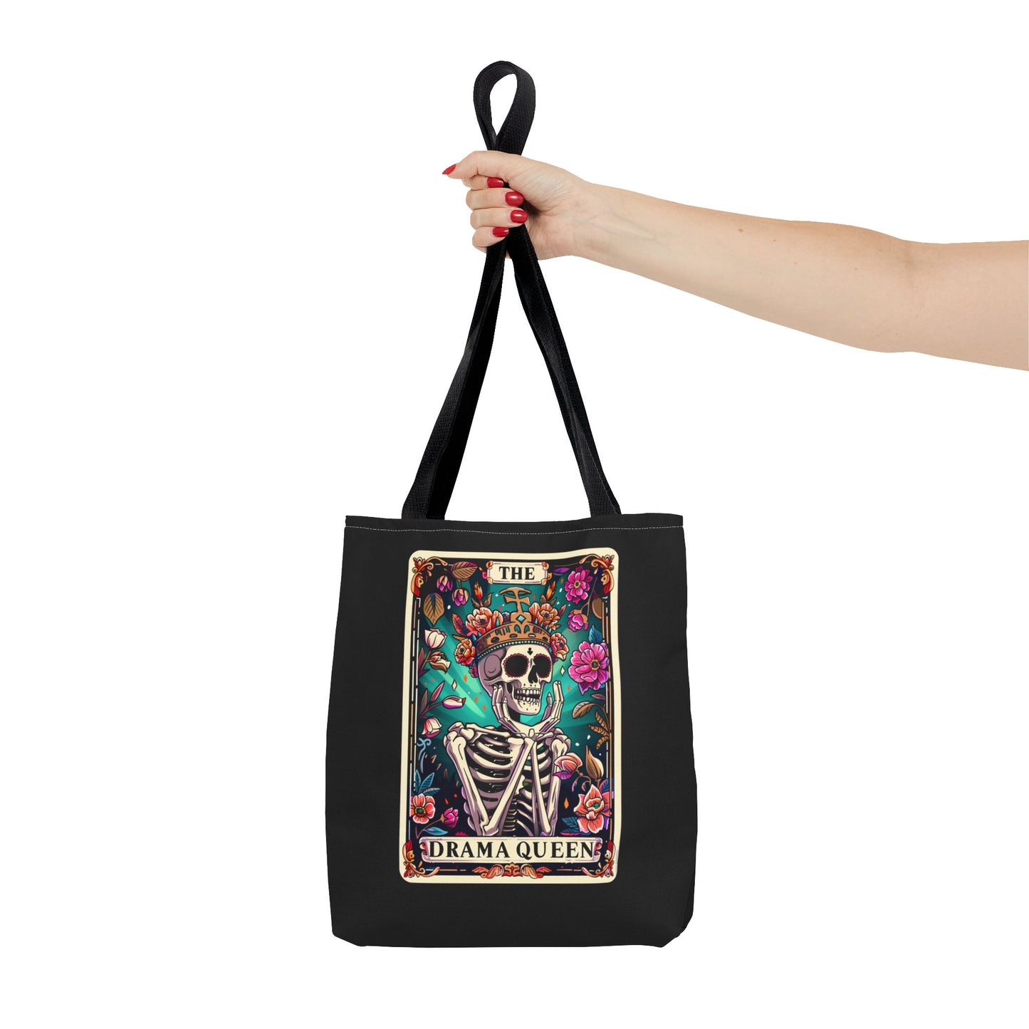 Drama Queen Tarot Tote Bag | Boho Canvas Bag