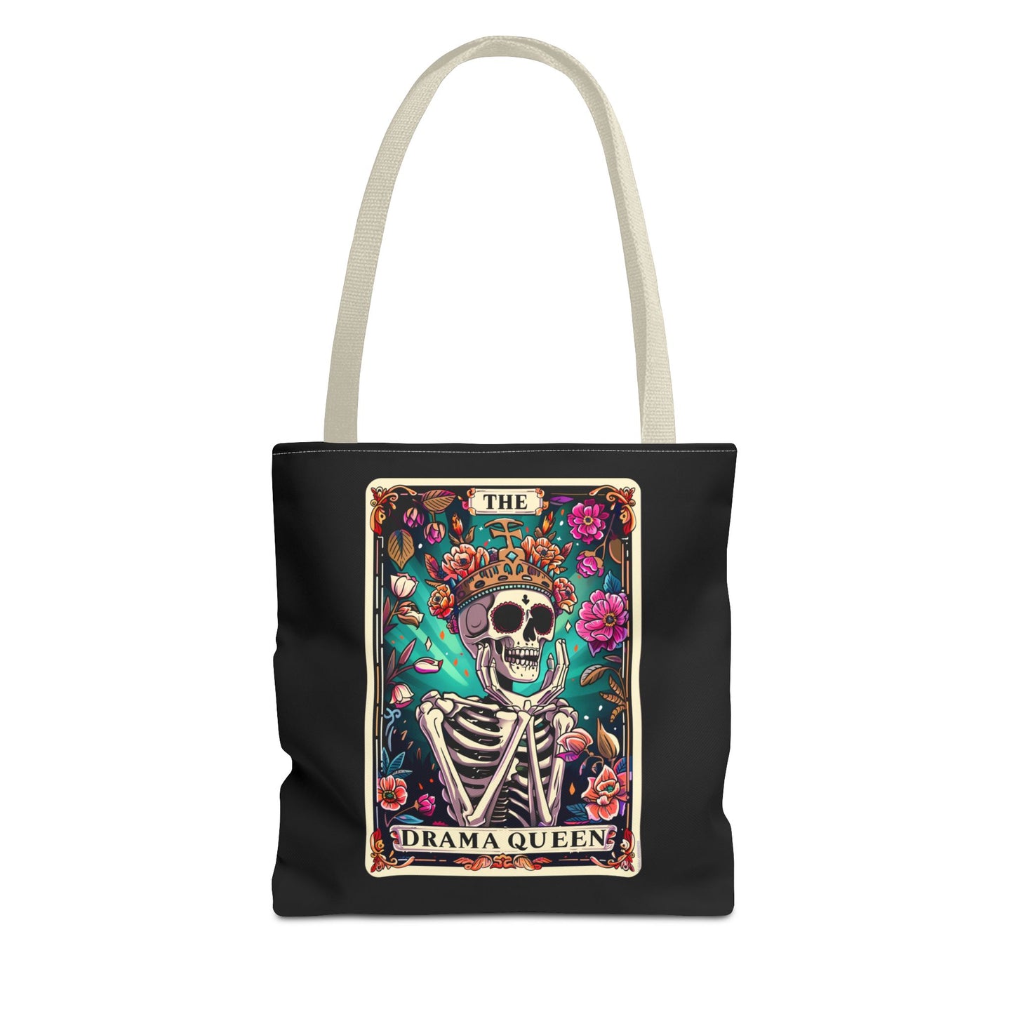 Drama Queen Tarot Tote Bag | Boho Canvas Bag