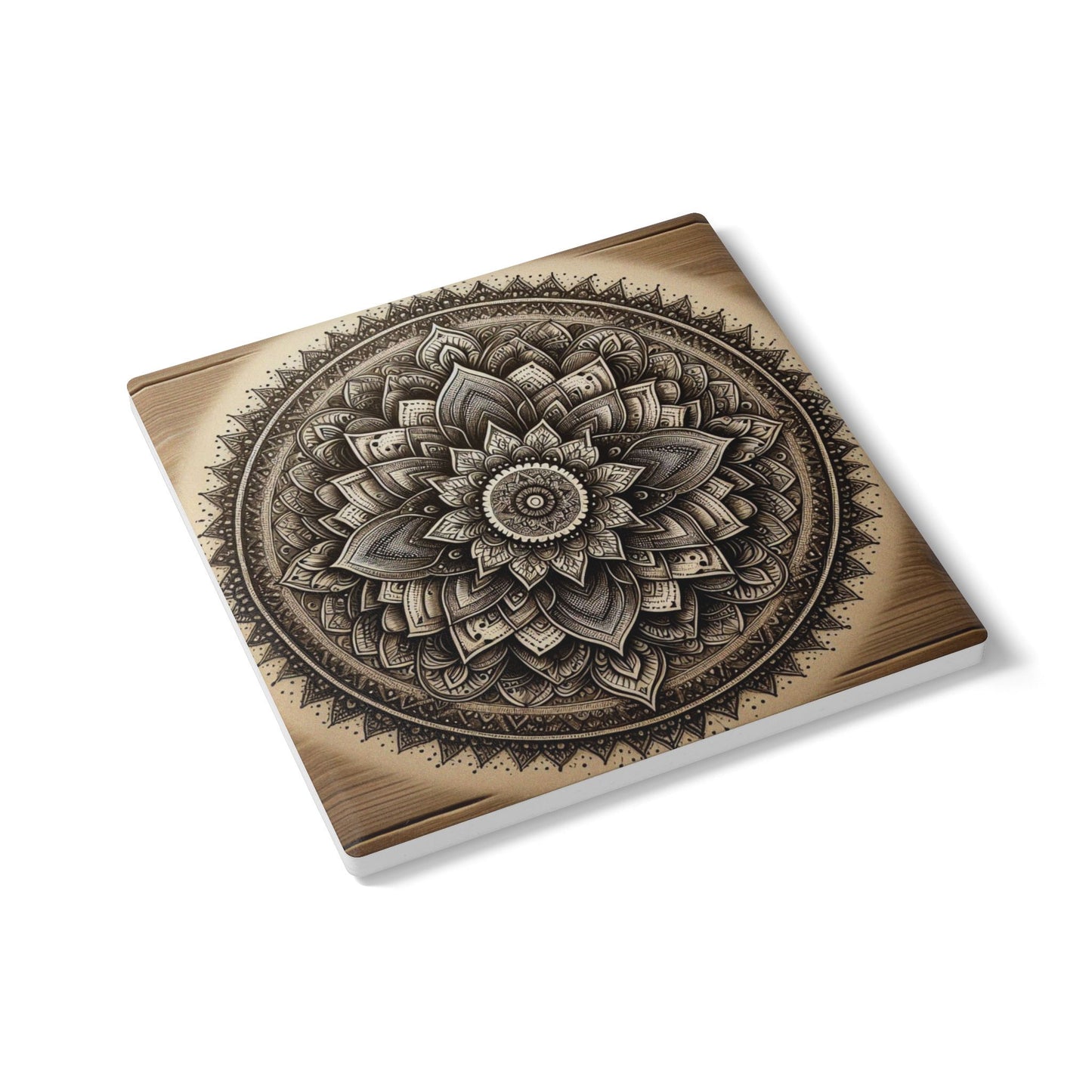Mandala Ceramic Coaster