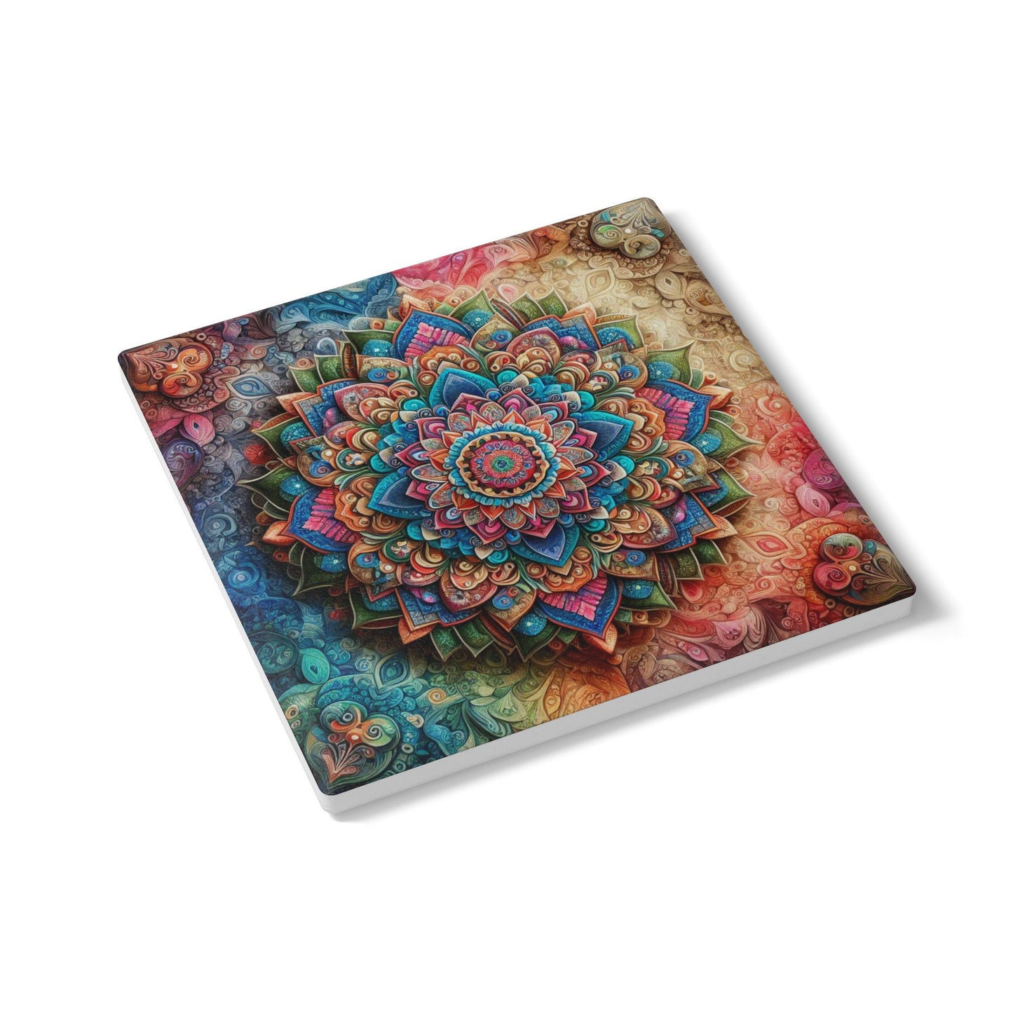 Mandala Ceramic Coaster