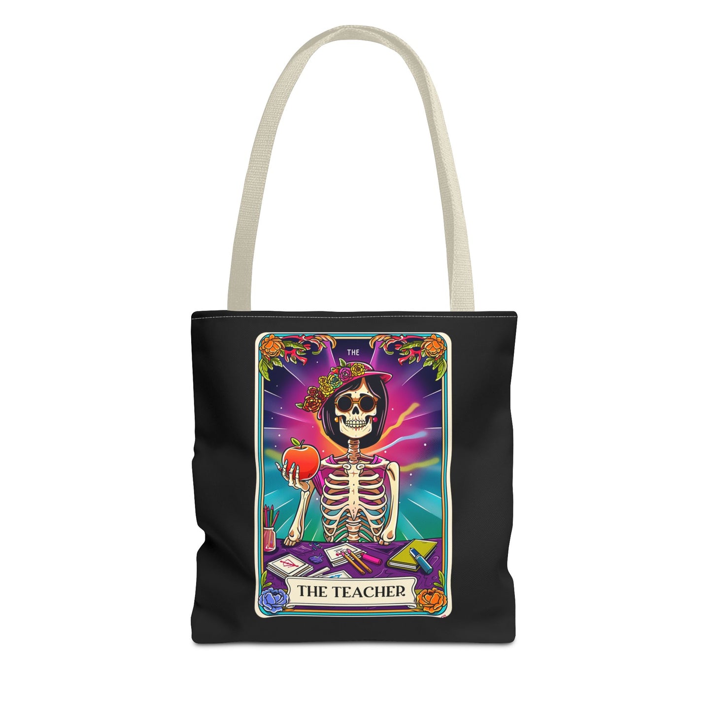 Teacher Tarot Tote Bag | Boho Canvas Bag