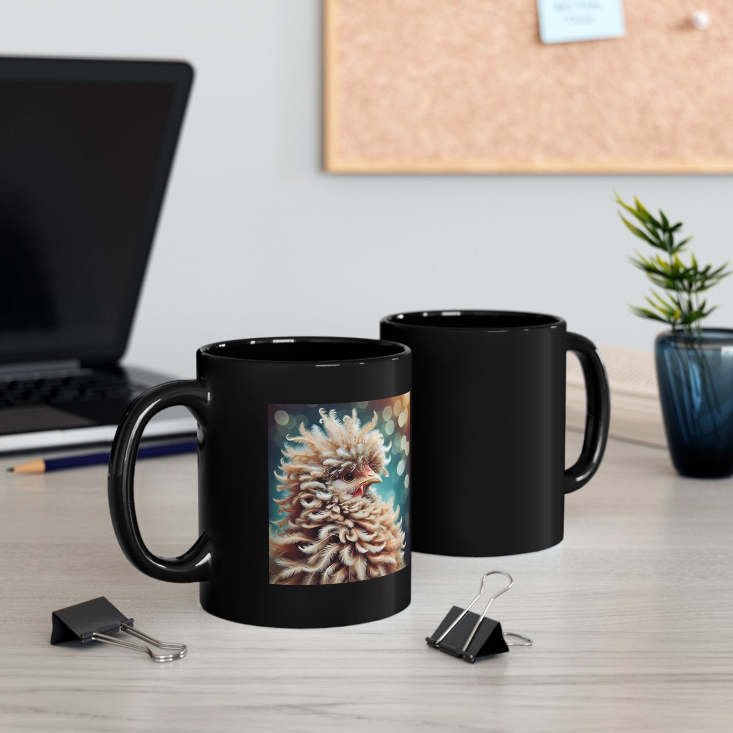 Whimsical Chicken Coffee Mug - Perfect Gift for Animal Lovers, Home Decor, Kitchen Accessory, Fun Collectible, Unique Tea Cup