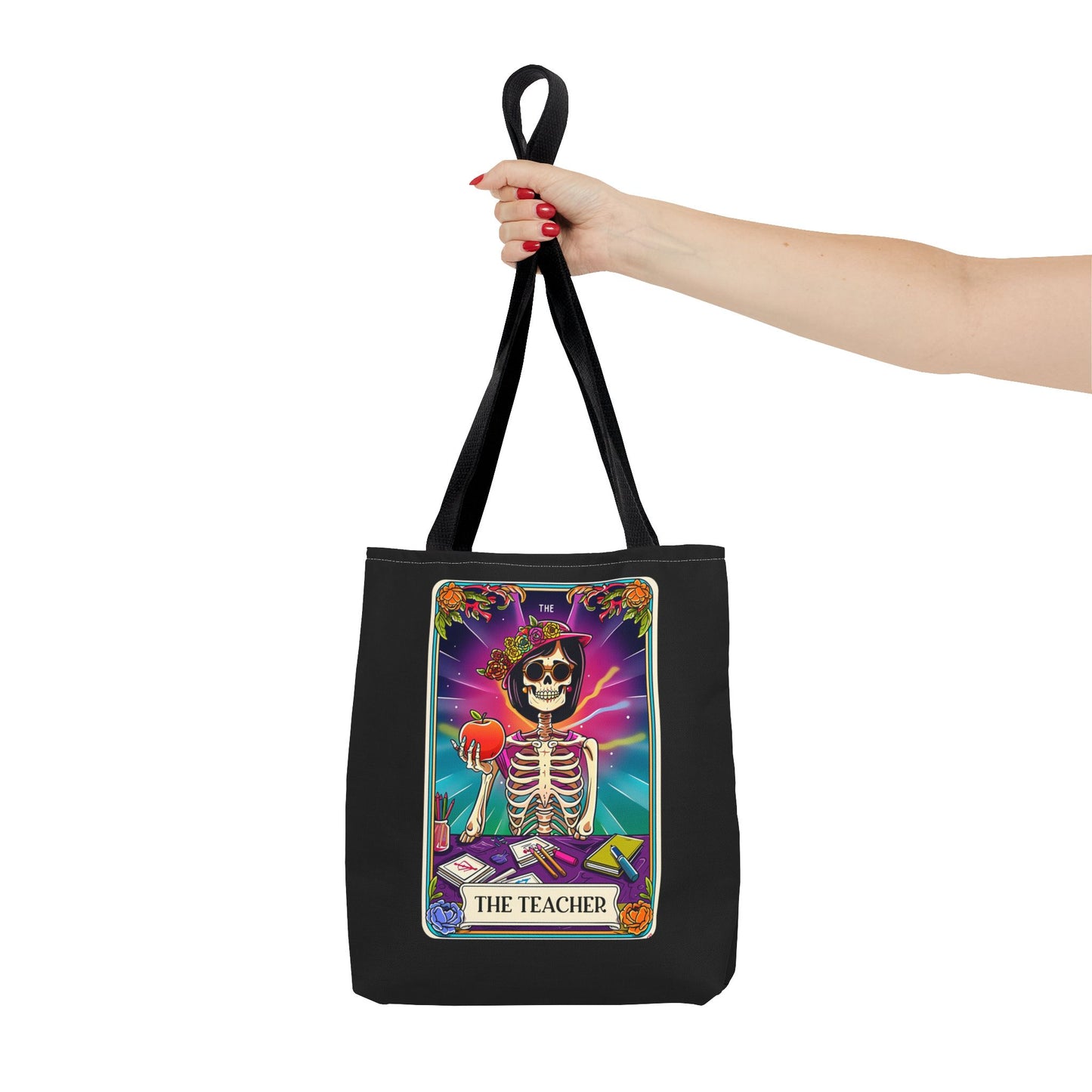 Teacher Tarot Tote Bag | Boho Canvas Bag