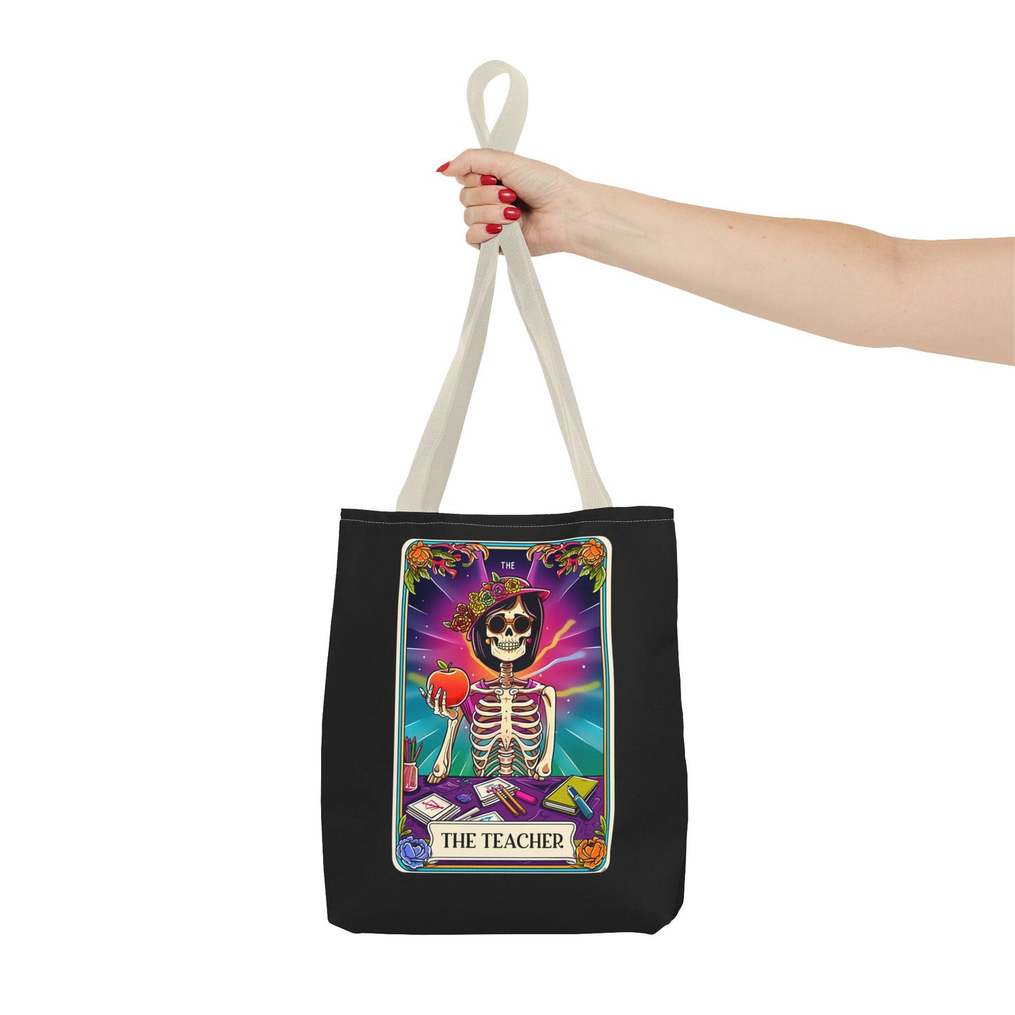 Teacher Tarot Tote Bag | Boho Canvas Bag
